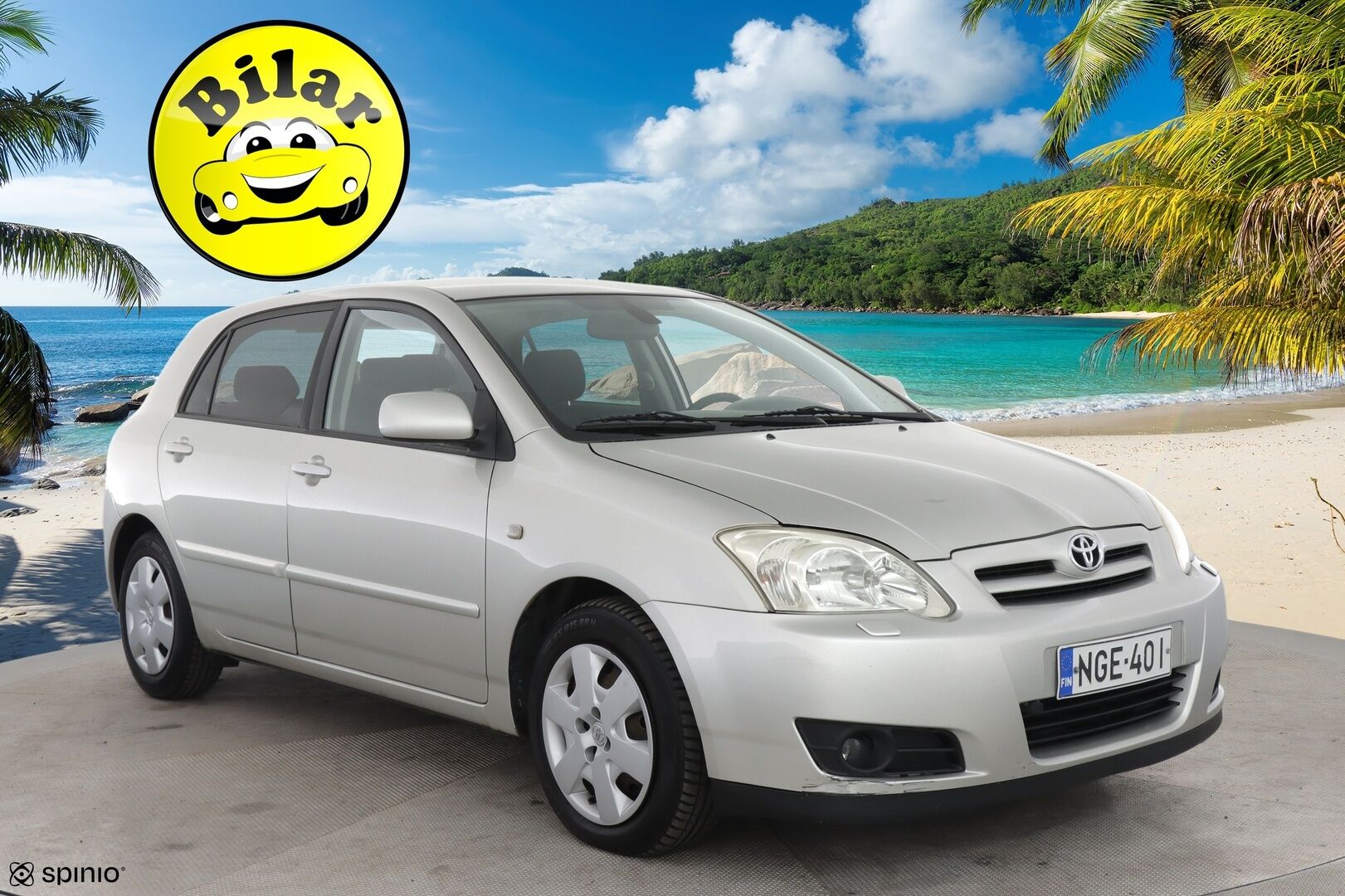 Toyota Corolla 2004 4D COROLLA HATCHBACK 1.6-ZZE121L-AHMNKW/260 - *Yritys Outlet- Myydään vain yrityksille!* | Luottopeli| Huoltokirja
