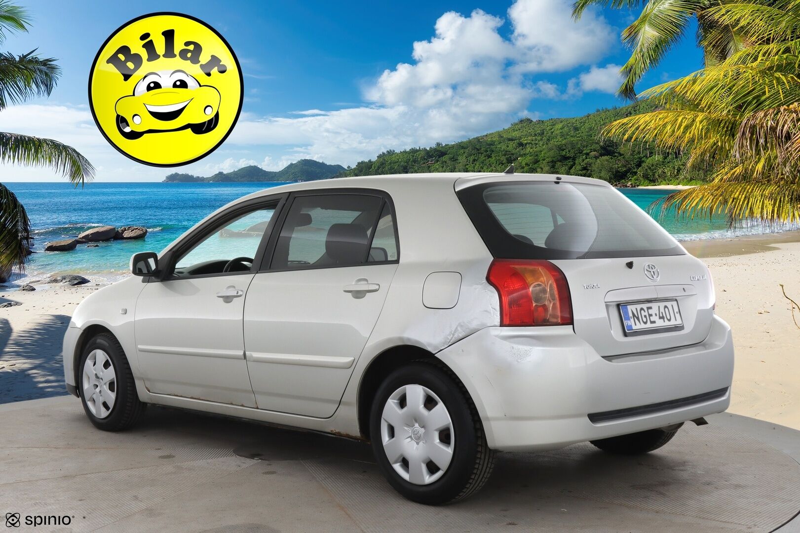 Toyota Corolla 2004 4D COROLLA HATCHBACK 1.6-ZZE121L-AHMNKW/260 - *Yritys Outlet- Myydään vain yrityksille!* | Luottopeli| Huoltokirja