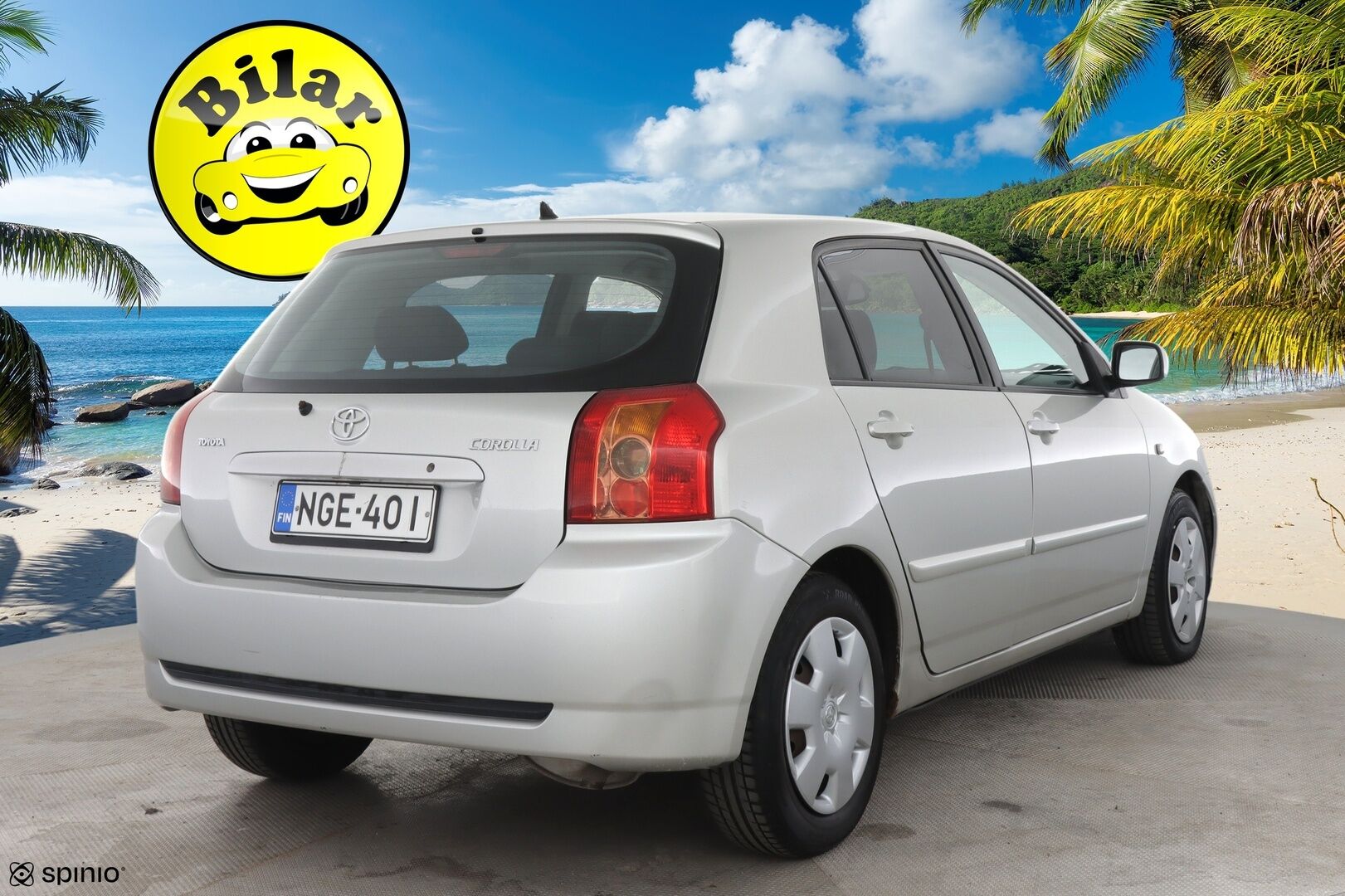 Toyota Corolla 2004 4D COROLLA HATCHBACK 1.6-ZZE121L-AHMNKW/260 - *Yritys Outlet- Myydään vain yrityksille!* | Luottopeli| Huoltokirja