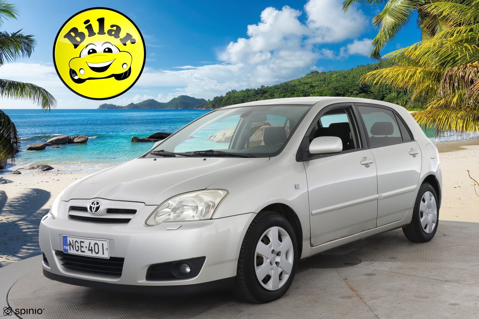 Toyota Corolla 2004 4D COROLLA HATCHBACK 1.6-ZZE121L-AHMNKW/260 - *Yritys Outlet- Myydään vain yrityksille!* | Luottopeli| Huoltokirja