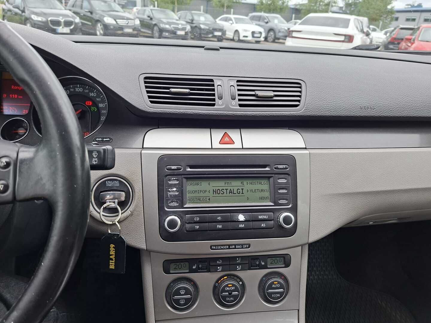 Volkswagen Passat 2007 PASSAT Farmari (AC) 1980cm3 - Tämä auto myydään Huutokaupat.com | Vetokoukku | Lohko | Vakkari | 2x renkaat