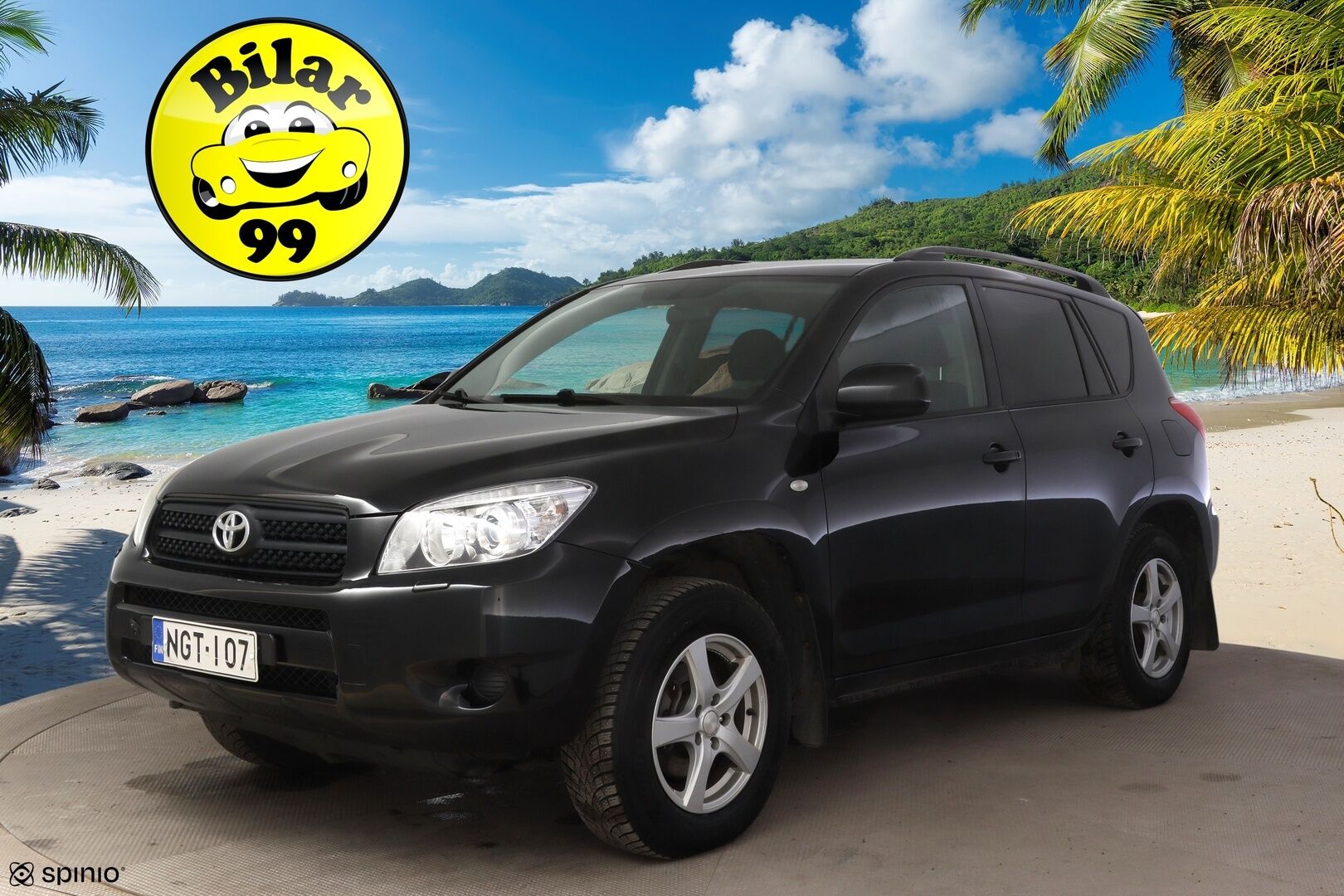 Toyota RAV4 2006 RAV4 2.0 * YritysOutlet - Myydään vain yrityksille  Vakkari* Koukku* Ilmastointi* Lohkolämmitin* Lukot* - * Tämä auto myydään YritysOutlet -valikoimasta vain yritykselle / Suomi-Auto / Kolmet renkaat vanteilla / 