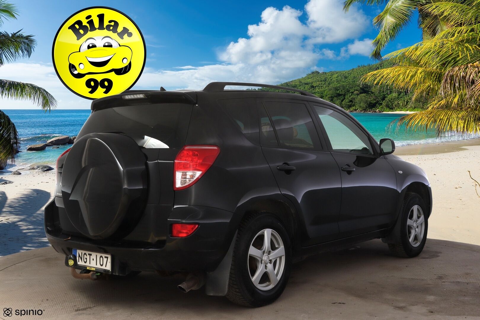 Toyota RAV4 2006 RAV4 2.0 * YritysOutlet - Myydään vain yrityksille  Vakkari* Koukku* Ilmastointi* Lohkolämmitin* Lukot* - * Tämä auto myydään YritysOutlet -valikoimasta vain yritykselle / Suomi-Auto / Kolmet renkaat vanteilla / 