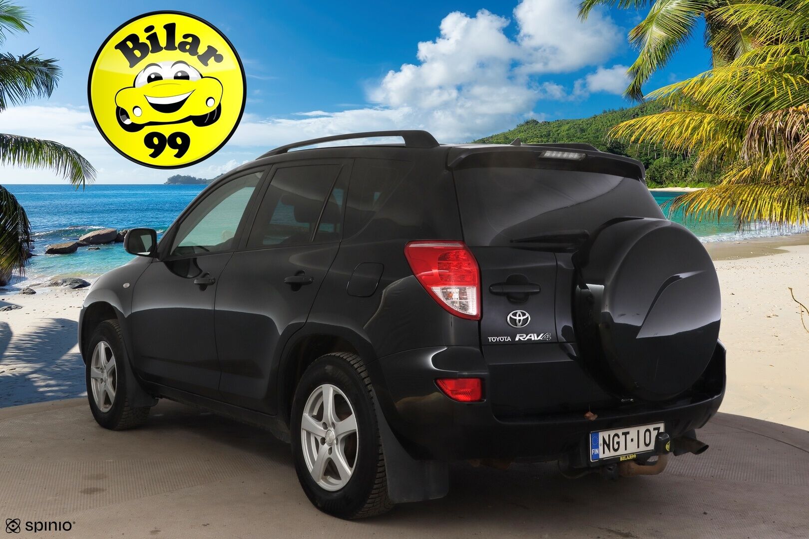 Toyota RAV4 2006 RAV4 2.0 * YritysOutlet - Myydään vain yrityksille  Vakkari* Koukku* Ilmastointi* Lohkolämmitin* Lukot* - * Tämä auto myydään YritysOutlet -valikoimasta vain yritykselle / Suomi-Auto / Kolmet renkaat vanteilla / 