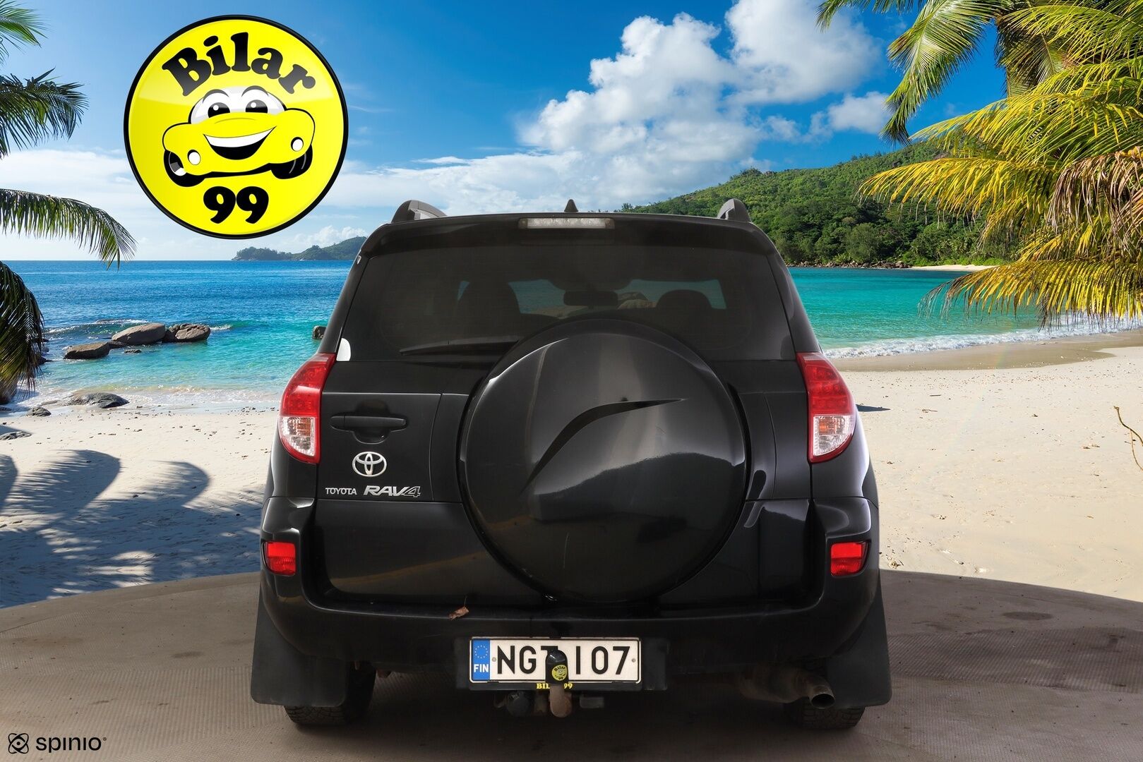 Toyota RAV4 2006 RAV4 2.0 * YritysOutlet - Myydään vain yrityksille  Vakkari* Koukku* Ilmastointi* Lohkolämmitin* Lukot* - * Tämä auto myydään YritysOutlet -valikoimasta vain yritykselle / Suomi-Auto / Kolmet renkaat vanteilla / 