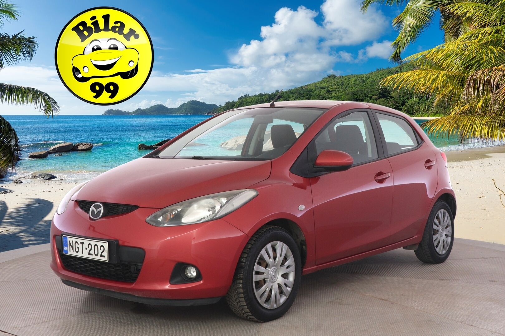 Mazda Mazda2 2008 1,5 Touring Business 5MT 5ov Z04 *MYYDÄÄN HUUTOKAUPAT.COM*