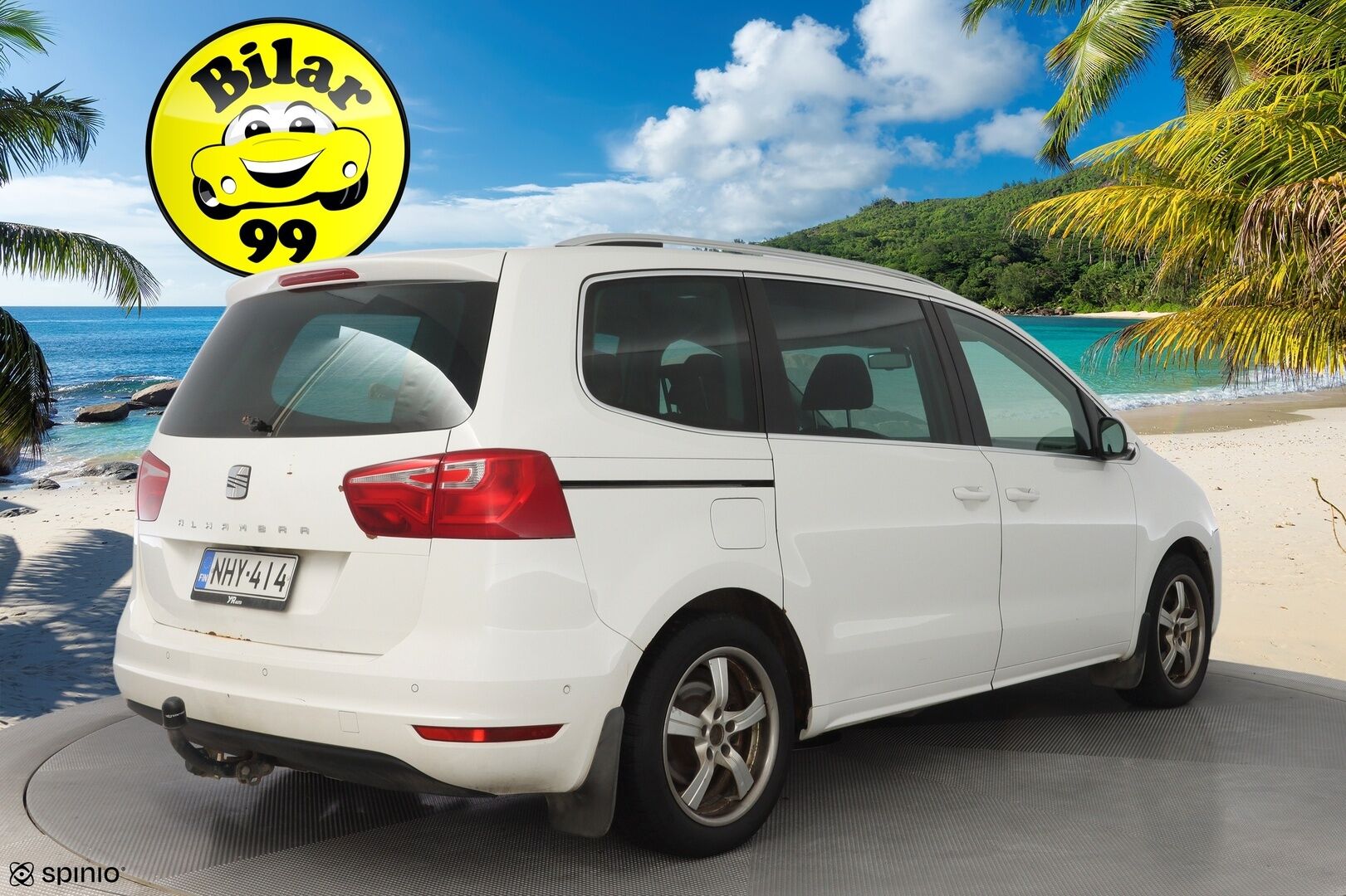 Seat Alhambra 2012 *YritysOutlet - Myydään vain yrityksille / Webasto / Koukku / Hyvät huollot / Vakkari / Tutkat* - Tämä auto myydään YritysOutlet -valikoimasta vain yritykselle