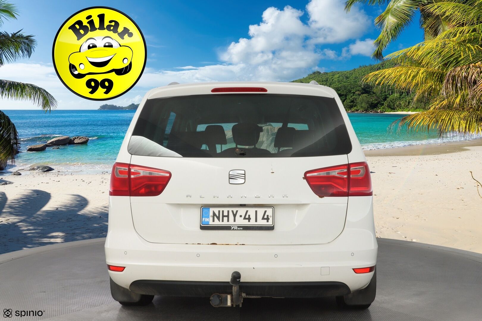 Seat Alhambra 2012 *YritysOutlet - Myydään vain yrityksille / Webasto / Koukku / Hyvät huollot / Vakkari / Tutkat* - Tämä auto myydään YritysOutlet -valikoimasta vain yritykselle