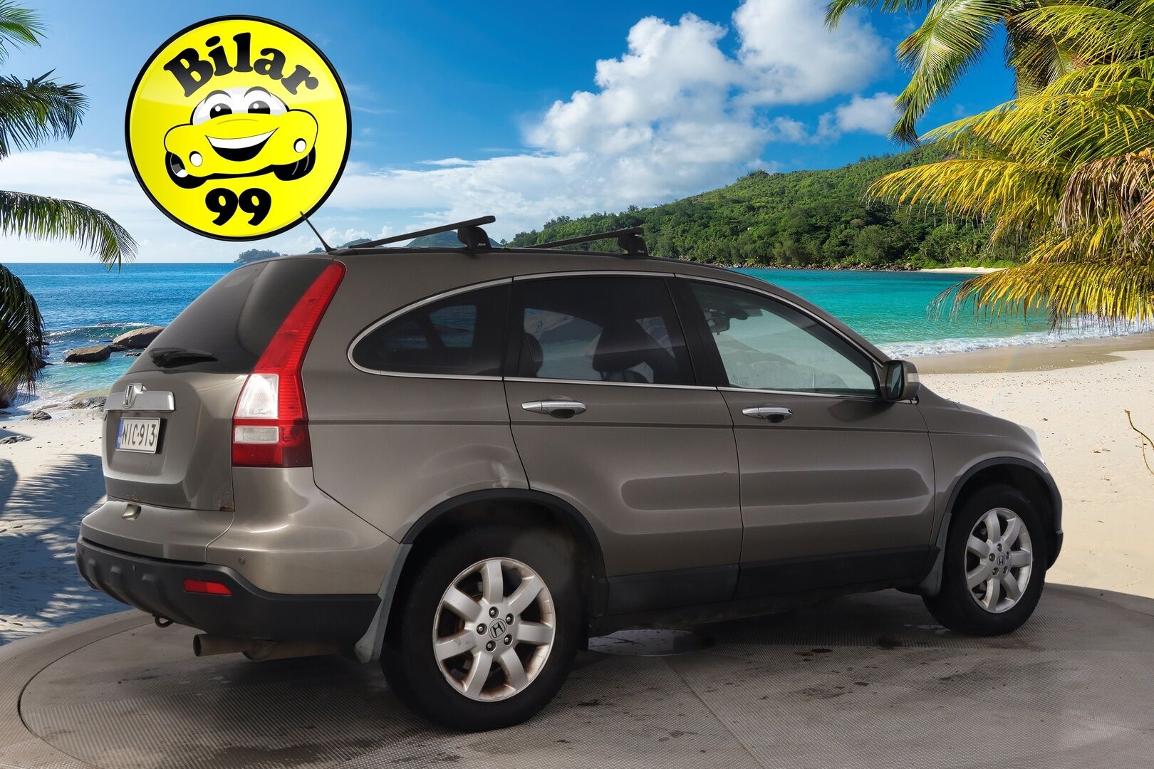 Honda CR-V 2008 *Myydään huutokaupat.com / Vakkari / Tutka / 1X renkaat* - *Myydään huutokaupat.com*