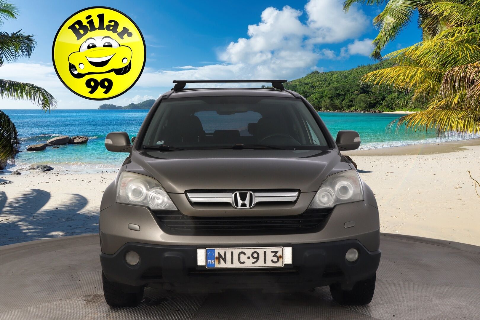 Honda CR-V 2008 *Myydään huutokaupat.com / Vakkari / Tutka / 1X renkaat* - *Myydään huutokaupat.com*