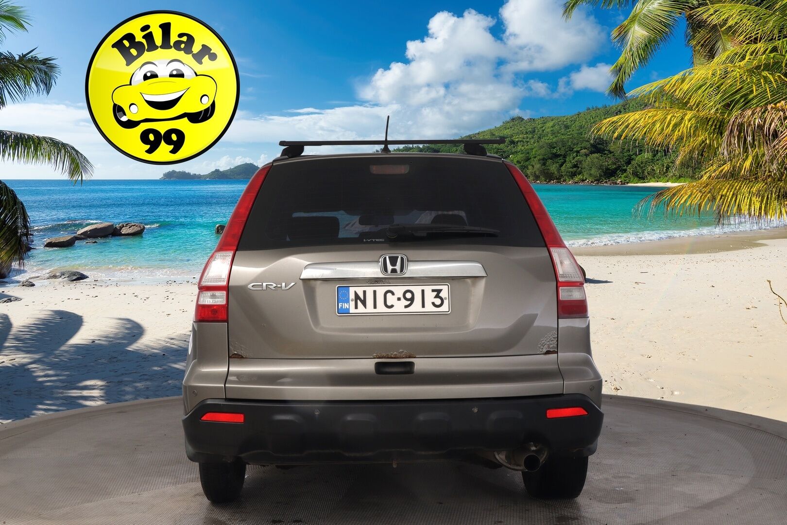 Honda CR-V 2008 *Myydään huutokaupat.com / Vakkari / Tutka / 1X renkaat* - *Myydään huutokaupat.com*