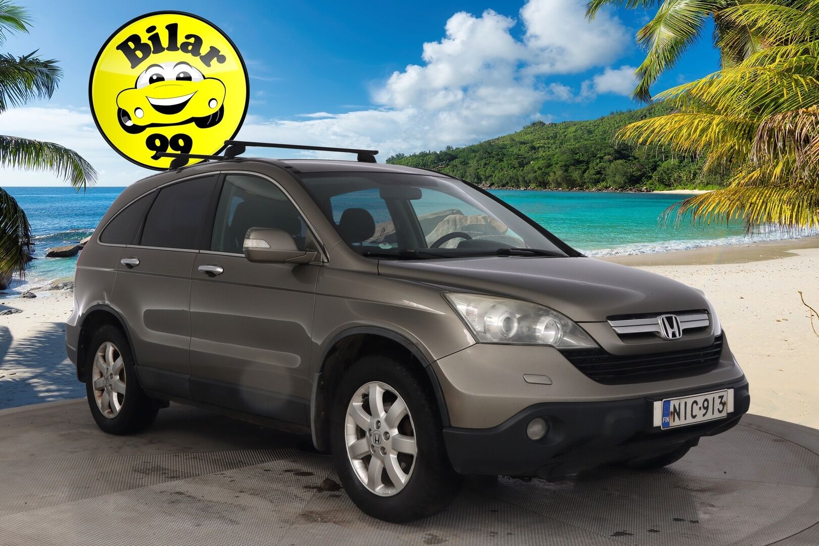 Honda CR-V 2008 *Myydään huutokaupat.com / Vakkari / Tutka / 1X renkaat* - *Myydään huutokaupat.com*