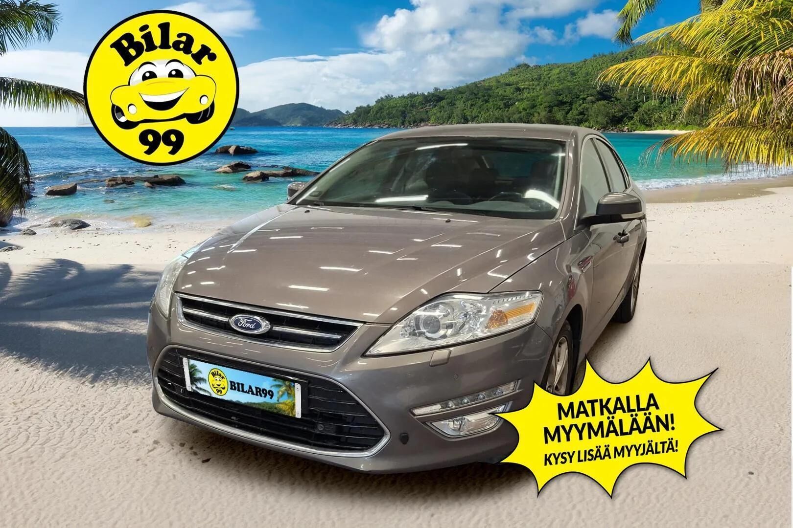 Ford Mondeo 2011 FORD MONDEO 2.0 203hv PowerShift Titanium A6 - * Suomi-Auto | Avaimeton kulku | Lämmitettävä etulasi | Koukku | P.tutkat | Bluetooth | 2x vanteet & renkaat *