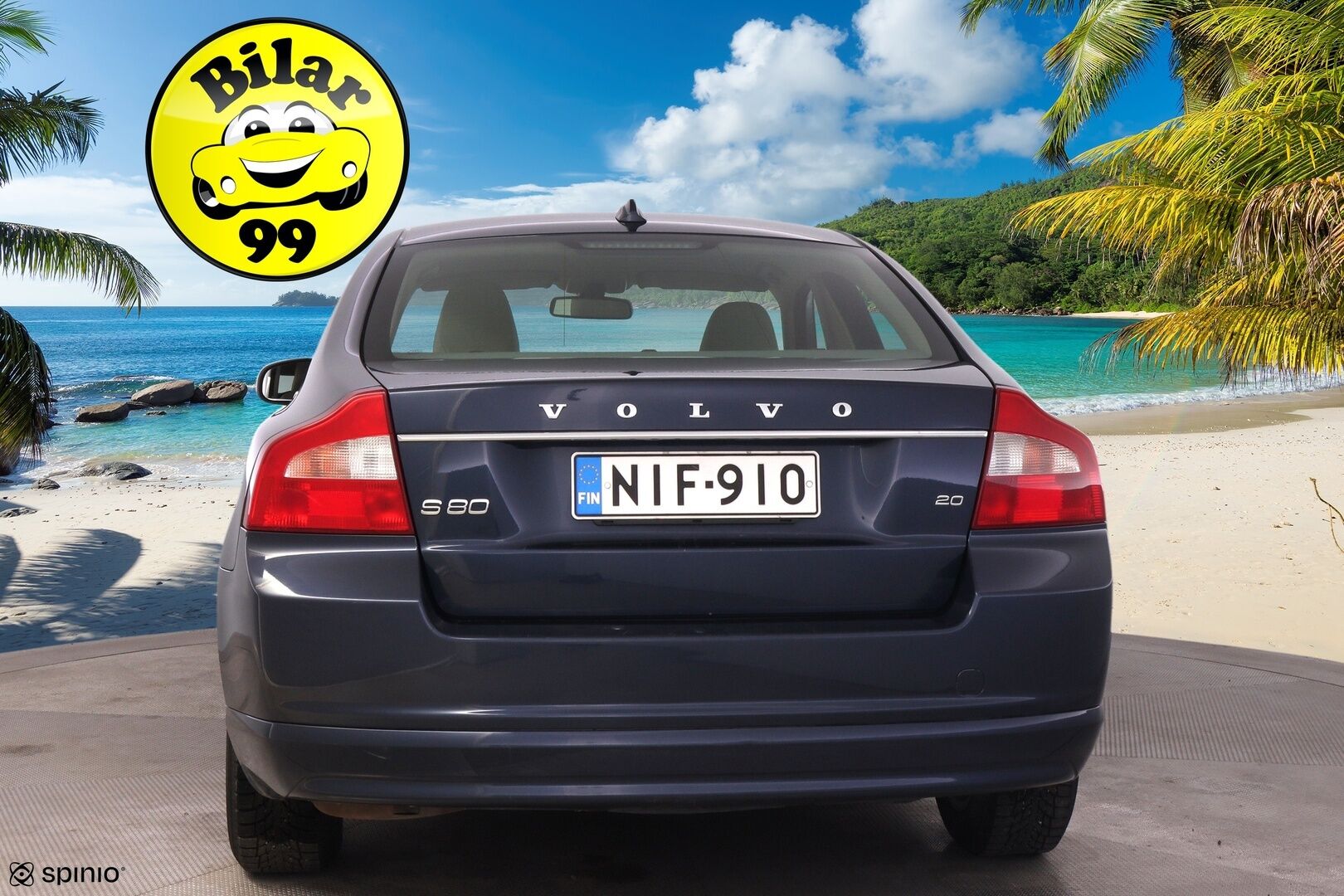 Volvo S80 2010 2,0 Kinetic - Suomi-auto | Vakkari | Vetokoukku | Lohkolämmitin | Nahat | 2x renkaat