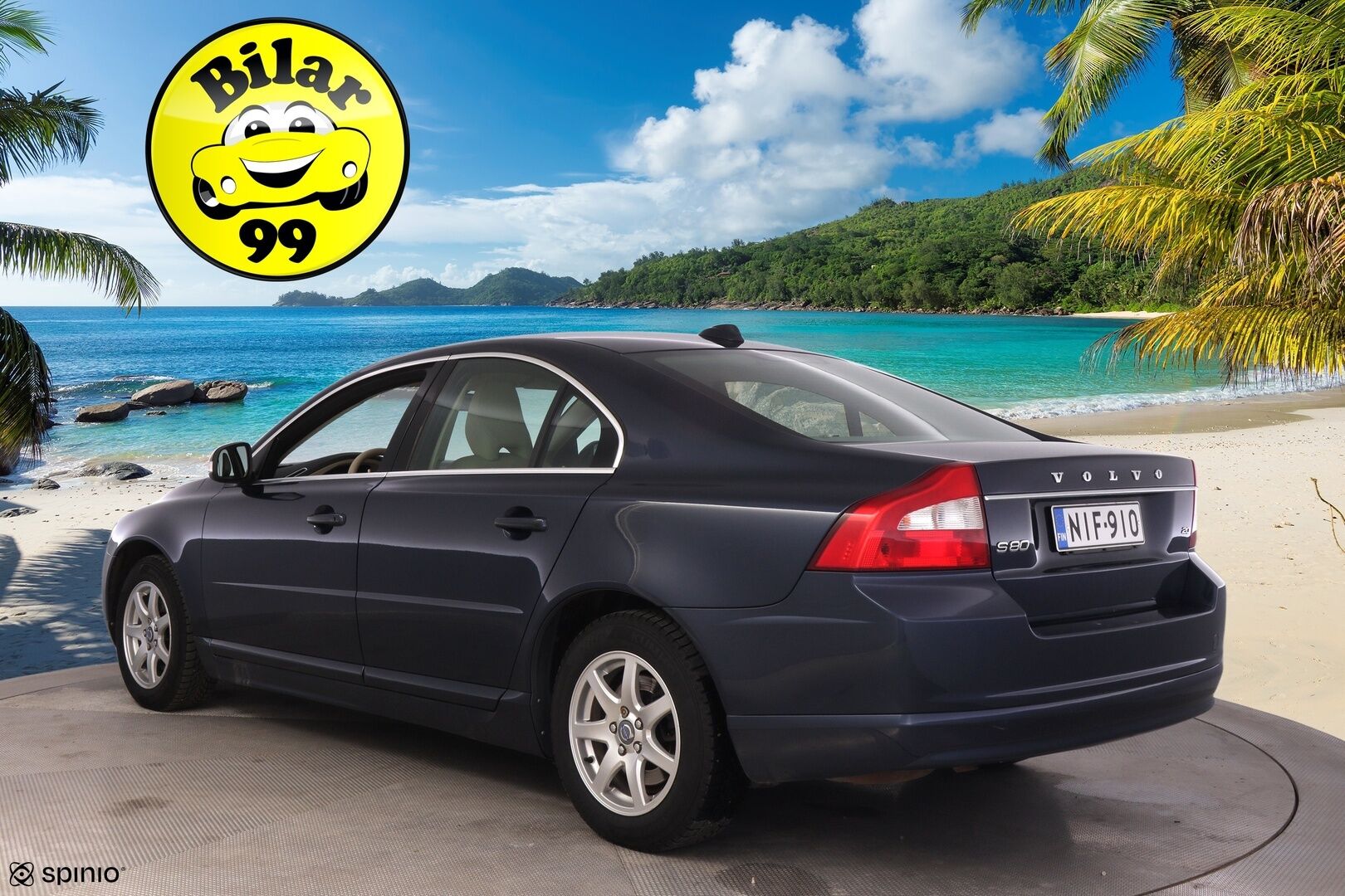 Volvo S80 2010 2,0 Kinetic - Suomi-auto | Vakkari | Vetokoukku | Lohkolämmitin | Nahat | 2x renkaat