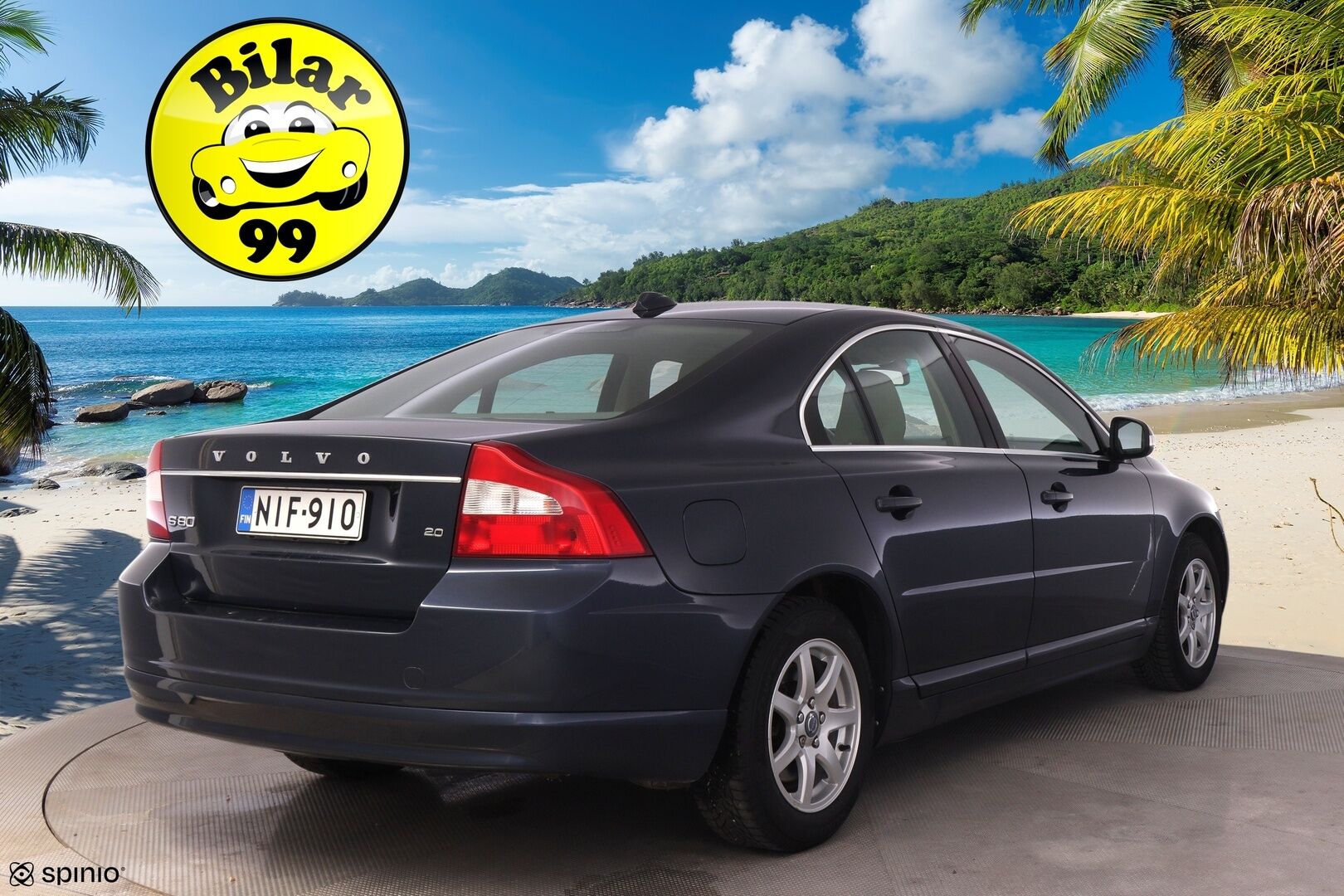 Volvo S80 2010 2,0 Kinetic - Suomi-auto | Vakkari | Vetokoukku | Lohkolämmitin | Nahat | 2x renkaat