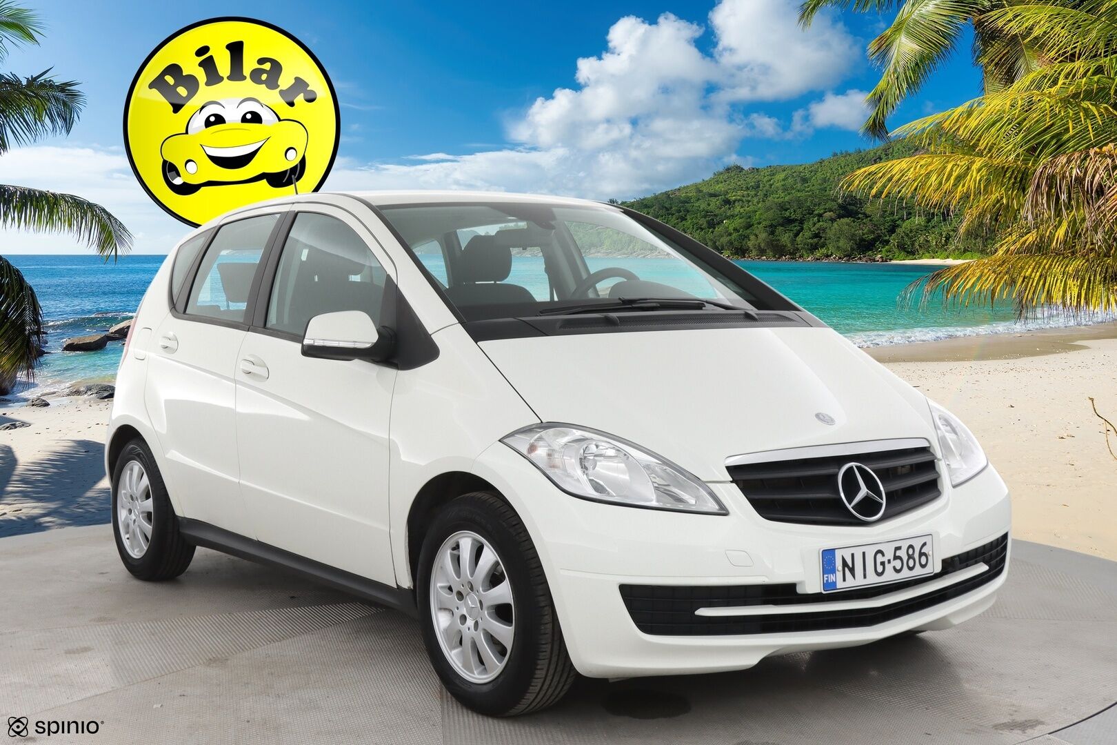 Mercedes-Benz A 2010 160 5D A Business | Vakkari | Kahdet Renkaat | Merkkihuollettu - Tässä on erittäin harvinainen ja siisti A Mersu yksilö.