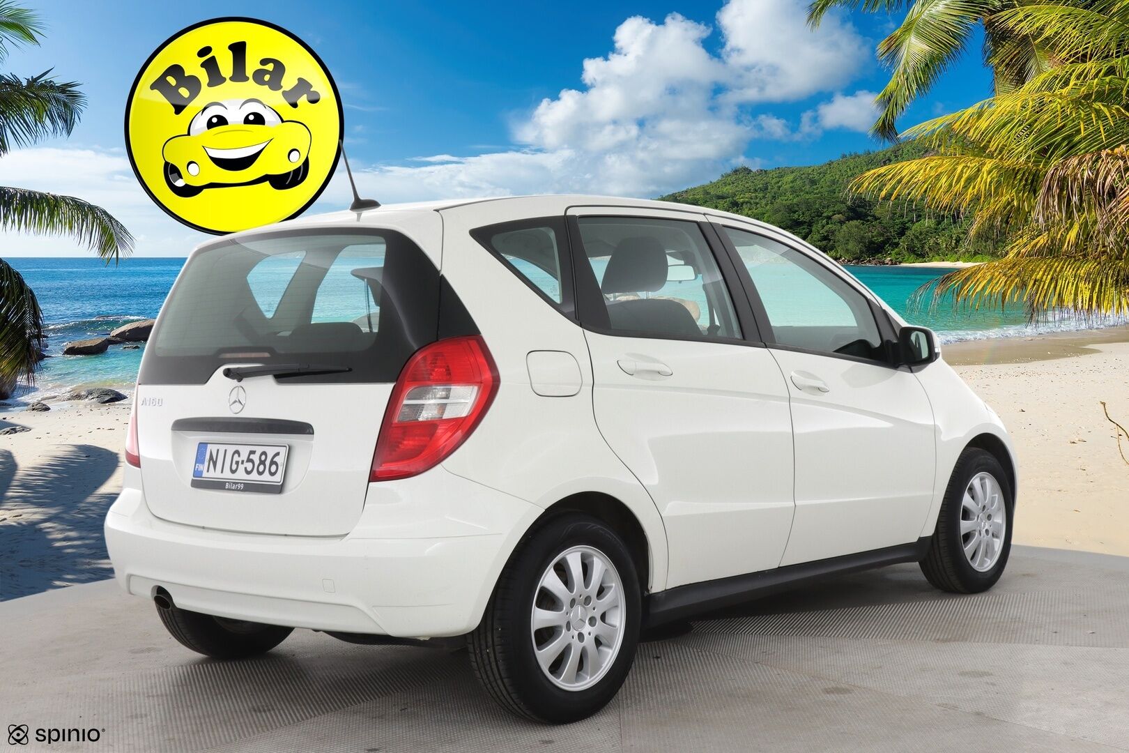 Mercedes-Benz A 2010 160 5D A Business | Vakkari | Kahdet Renkaat | Merkkihuollettu - Tässä on erittäin harvinainen ja siisti A Mersu yksilö.
