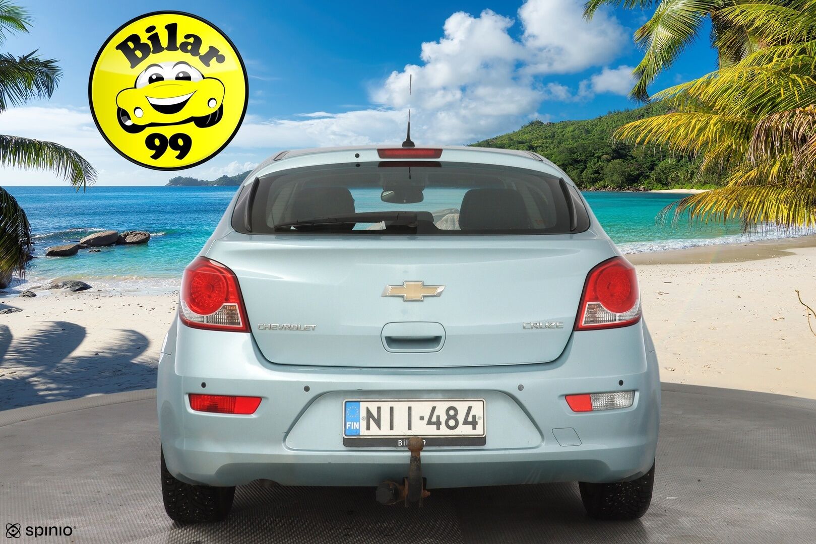 Chevrolet Cruze 2012 1.8 LTZ 104kW MT5 5-ov *Vetokoukku / Lohko / Vakkari / Tutka* - *Myydään Huutokaupat.com*