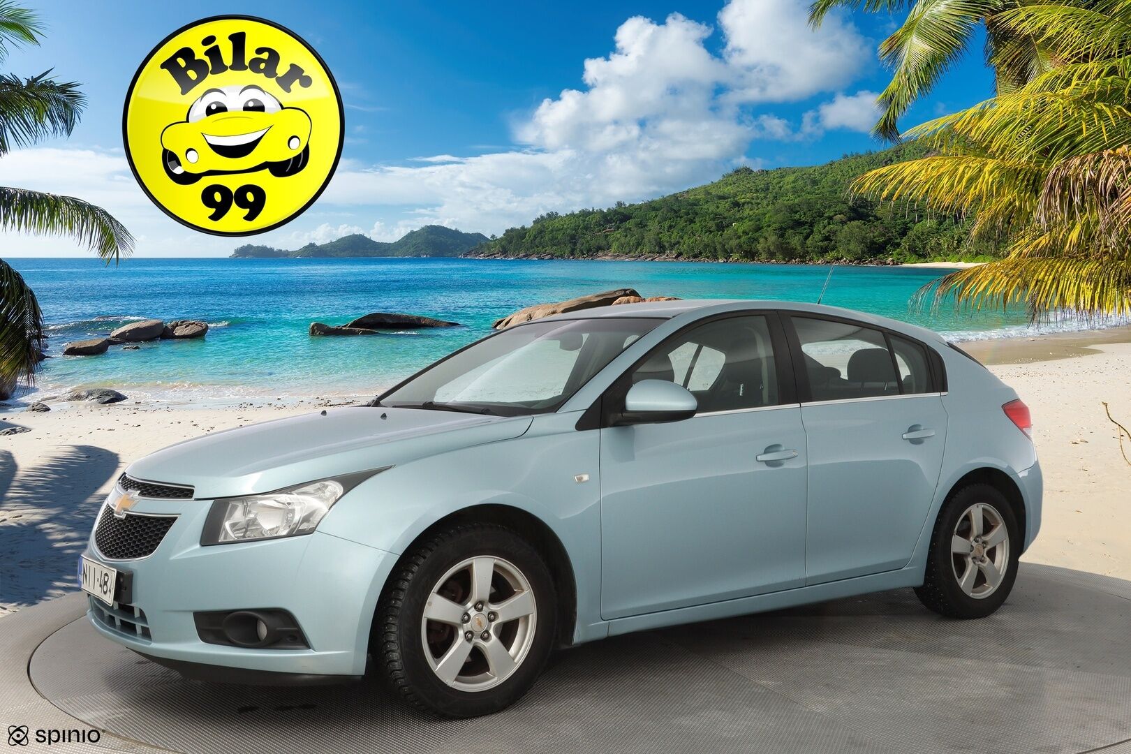 Chevrolet Cruze 2012 1.8 LTZ 104kW MT5 5-ov *Vetokoukku / Lohko / Vakkari / Tutka* - *Myydään Huutokaupat.com*