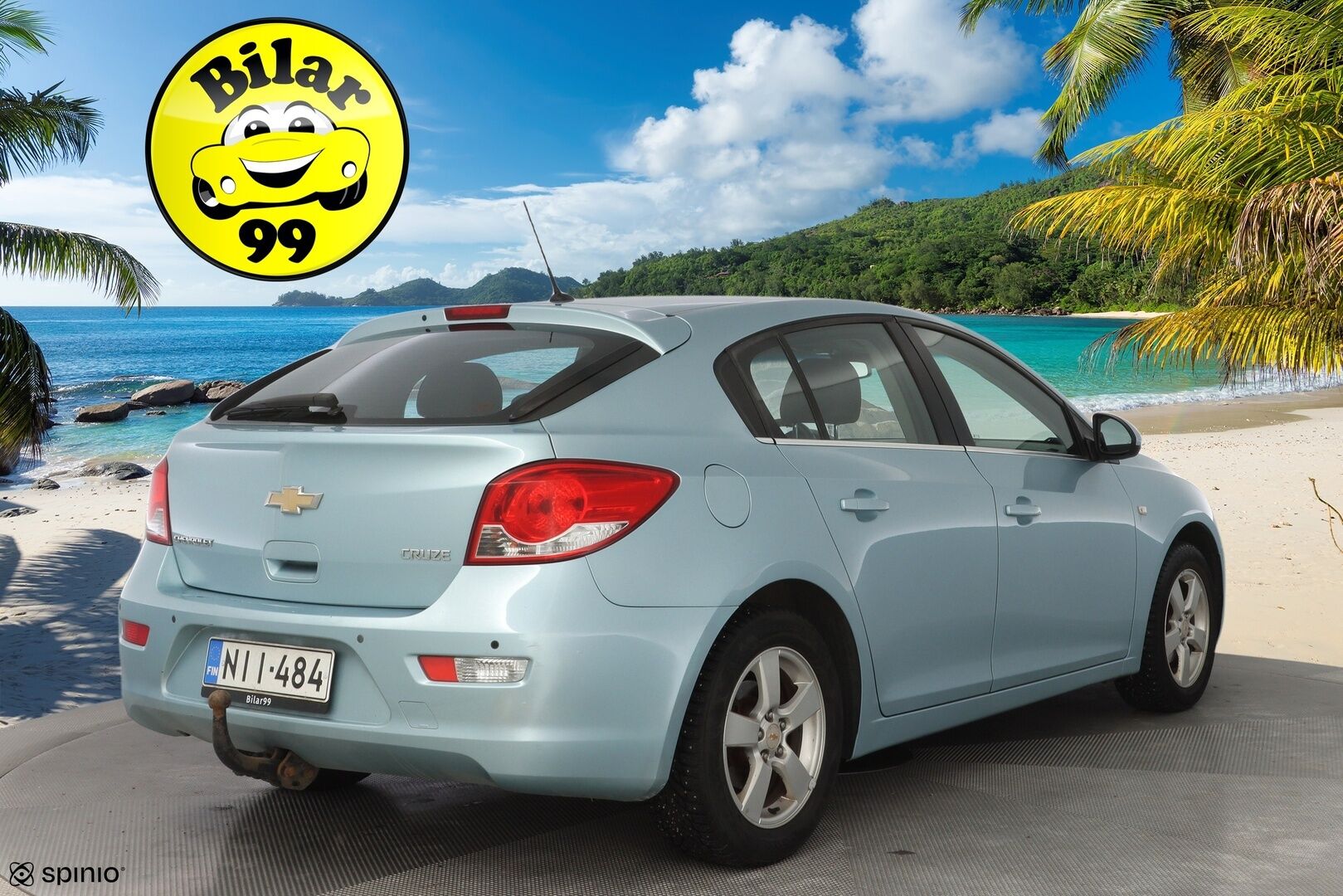 Chevrolet Cruze 2012 1.8 LTZ 104kW MT5 5-ov *Vetokoukku / Lohko / Vakkari / Tutka* - *Myydään Huutokaupat.com*