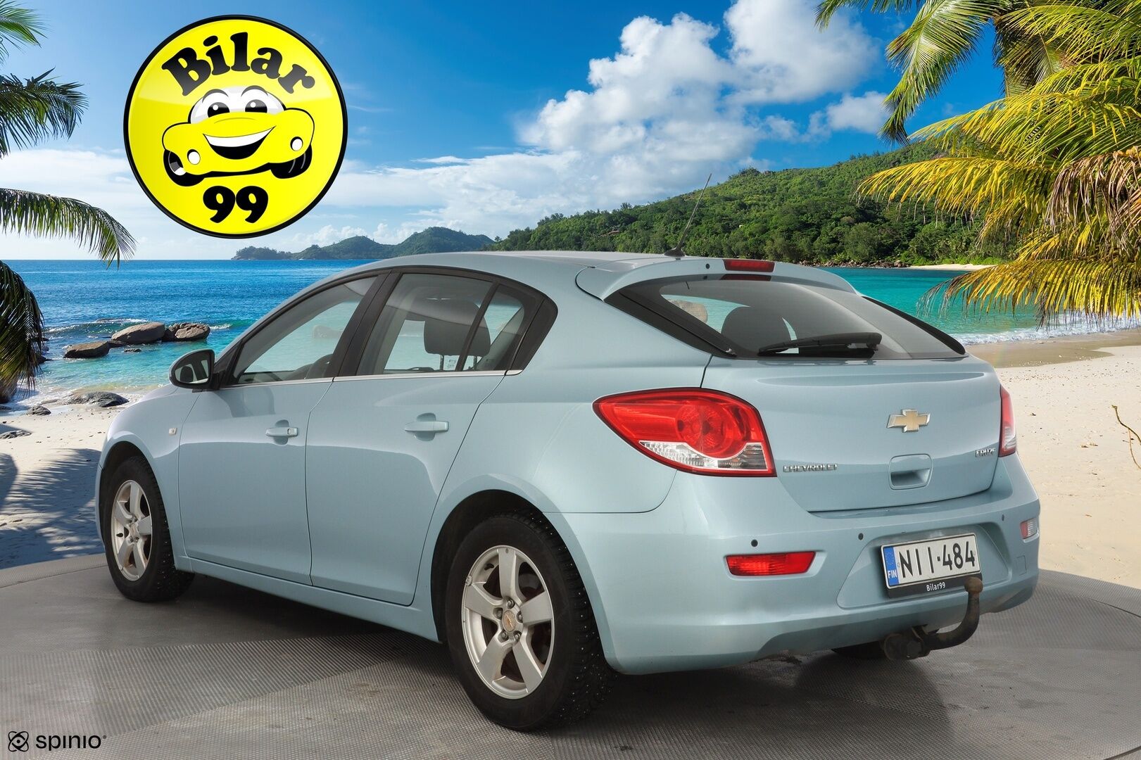 Chevrolet Cruze 2012 1.8 LTZ 104kW MT5 5-ov *Vetokoukku / Lohko / Vakkari / Tutka* - *Myydään Huutokaupat.com*