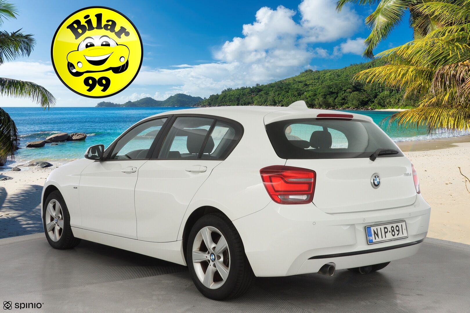 BMW 118 2012 F20 TwinPower Turbo Business  *Vakkari / Lohko / Tutka / Sporttipenkit - Kahdet renkaat alumiinivanteilla / Suomi-auto