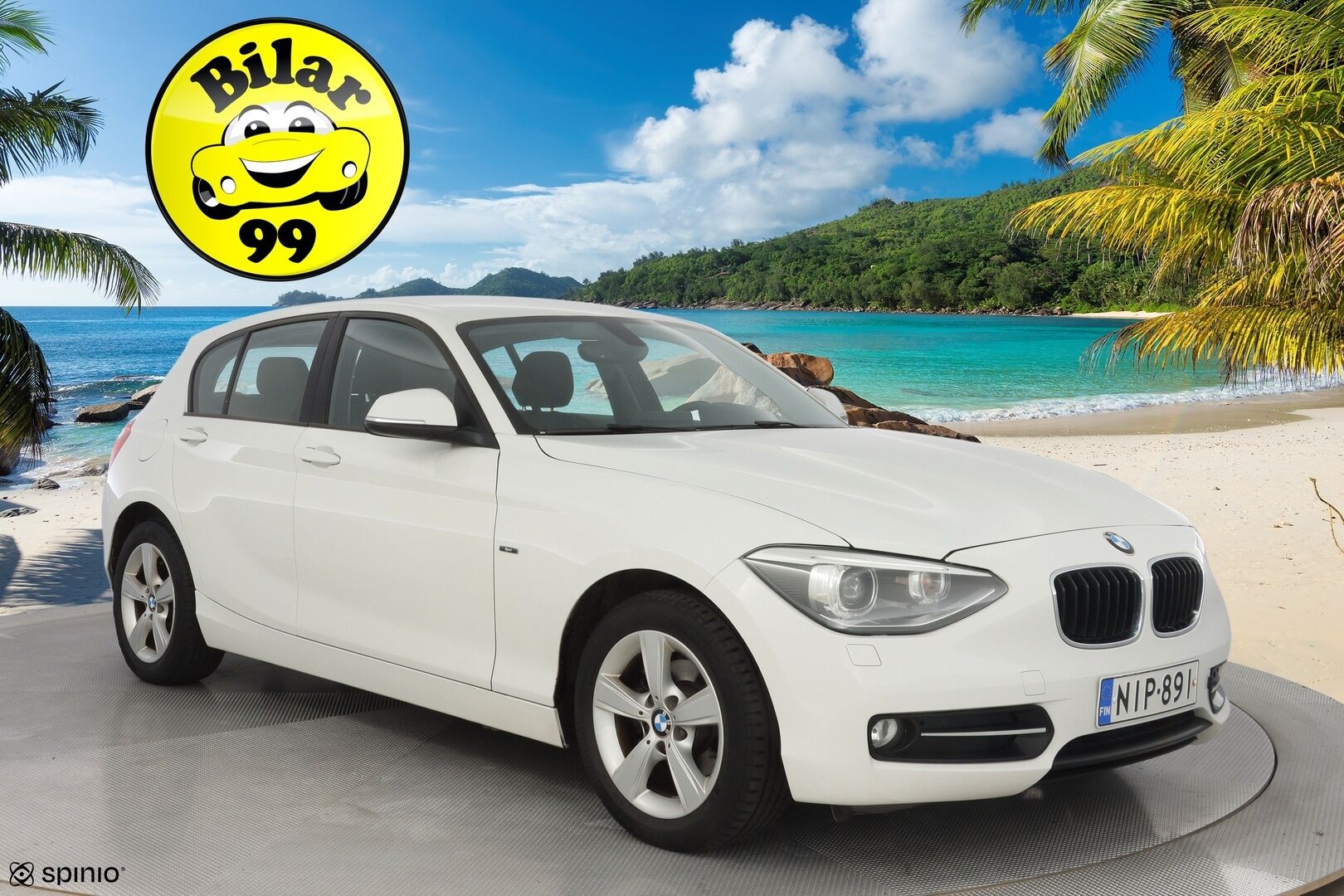 BMW 118 2012 F20 TwinPower Turbo Business  *Vakkari / Lohko / Tutka / Sporttipenkit - Kahdet renkaat alumiinivanteilla / Suomi-auto