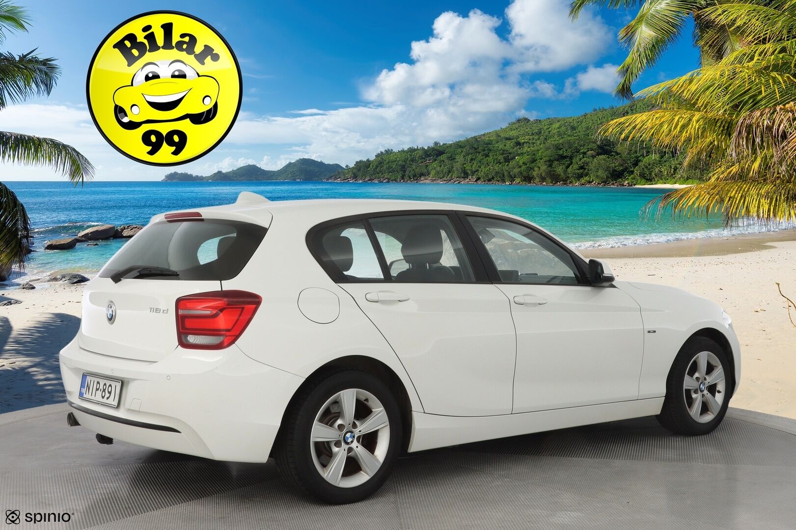 BMW 118 2012 F20 TwinPower Turbo Business  *Vakkari / Lohko / Tutka / Sporttipenkit* - Suomi-auto / Kahdet renkaat BMW:n alumiinivanteilla / Säännöllinen huoltohistoria