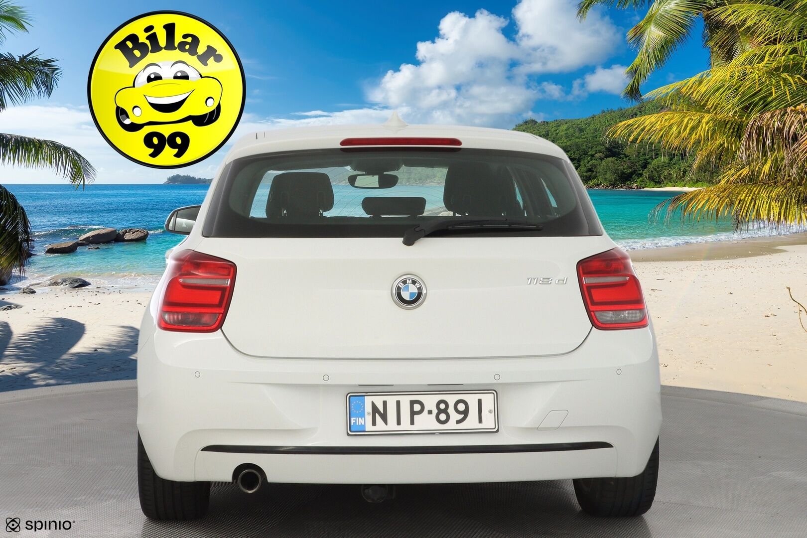 BMW 118 2012 F20 TwinPower Turbo Business  *Vakkari / Lohko / Tutka / Sporttipenkit* - Suomi-auto / Kahdet renkaat BMW:n alumiinivanteilla / Säännöllinen huoltohistoria