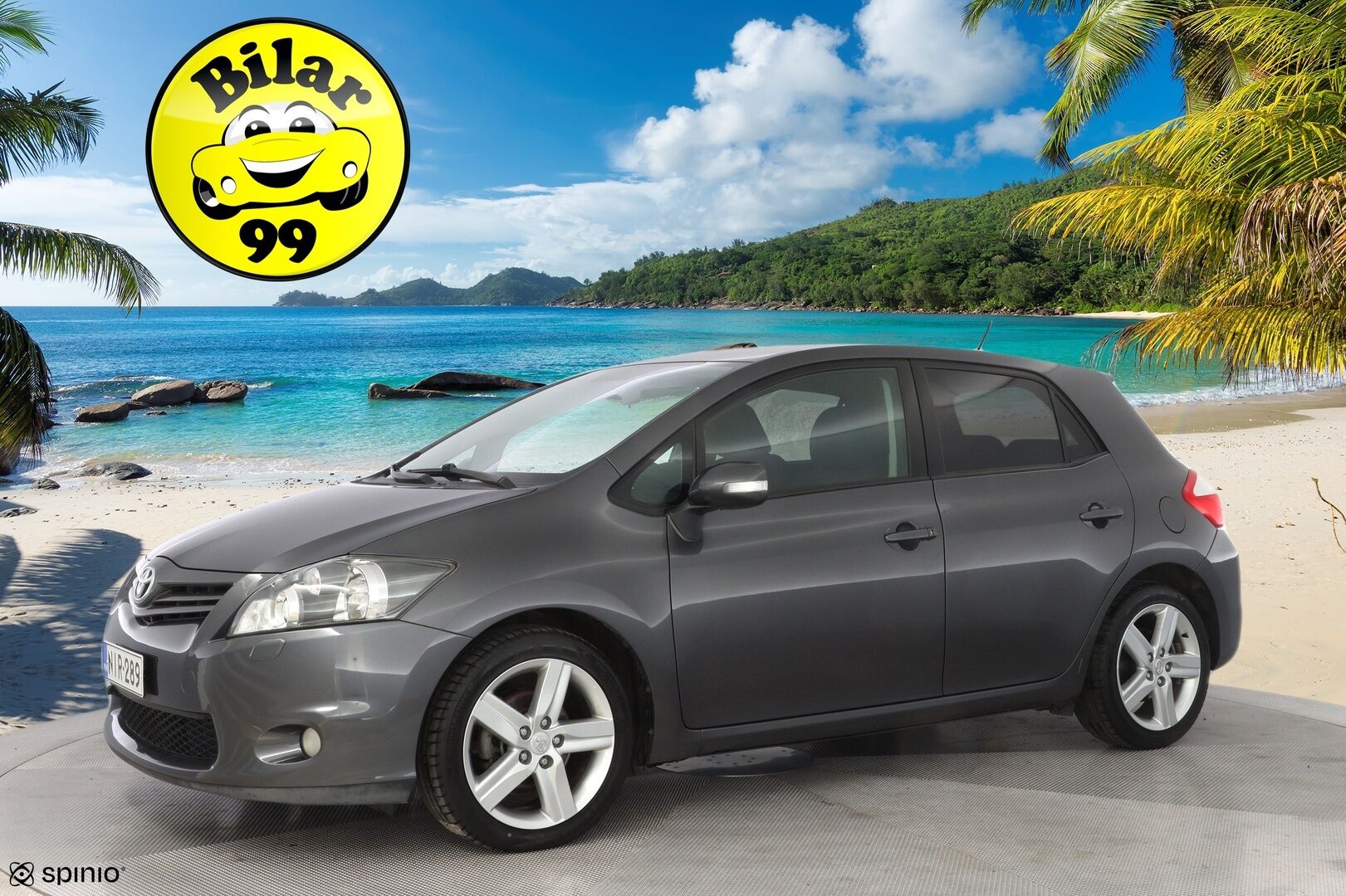 Toyota Auris 2012 1,6 Valvematic Style Edition 5ov *Koukku / Lohko / Vakkari / Automaattinen ilmastointi* - Täydellinen merkkiliikkeen huoltokirja / Viimeisin huolto 62tkm / Kahdet OEM vanteet / Juuri katsastettu