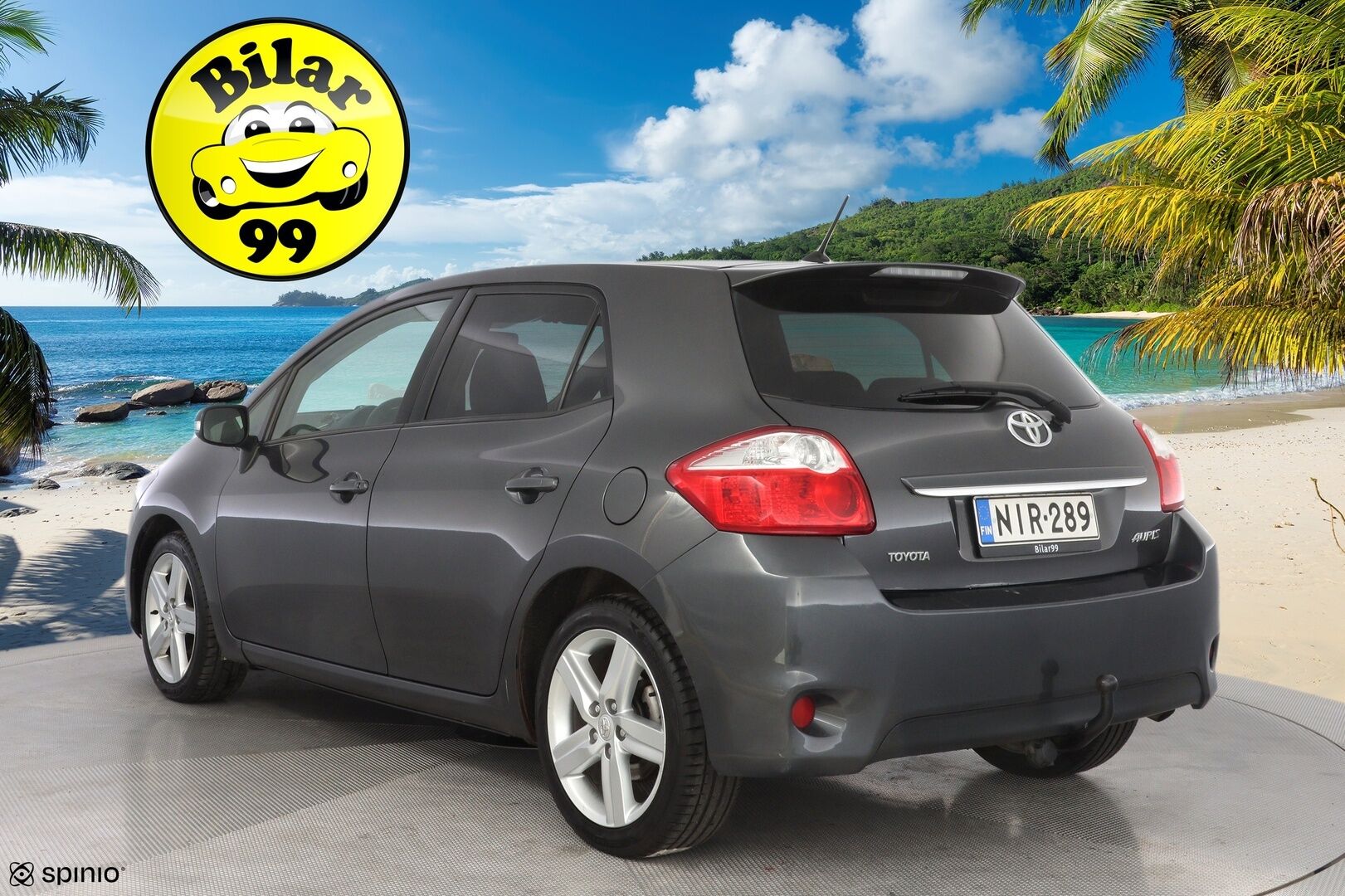 Toyota Auris 2012 1,6 Valvematic Style Edition 5ov *Koukku / Lohko / Vakkari / Automaattinen ilmastointi* - Täydellinen merkkiliikkeen huoltokirja / Viimeisin huolto 62tkm / Kahdet OEM vanteet / Juuri katsastettu