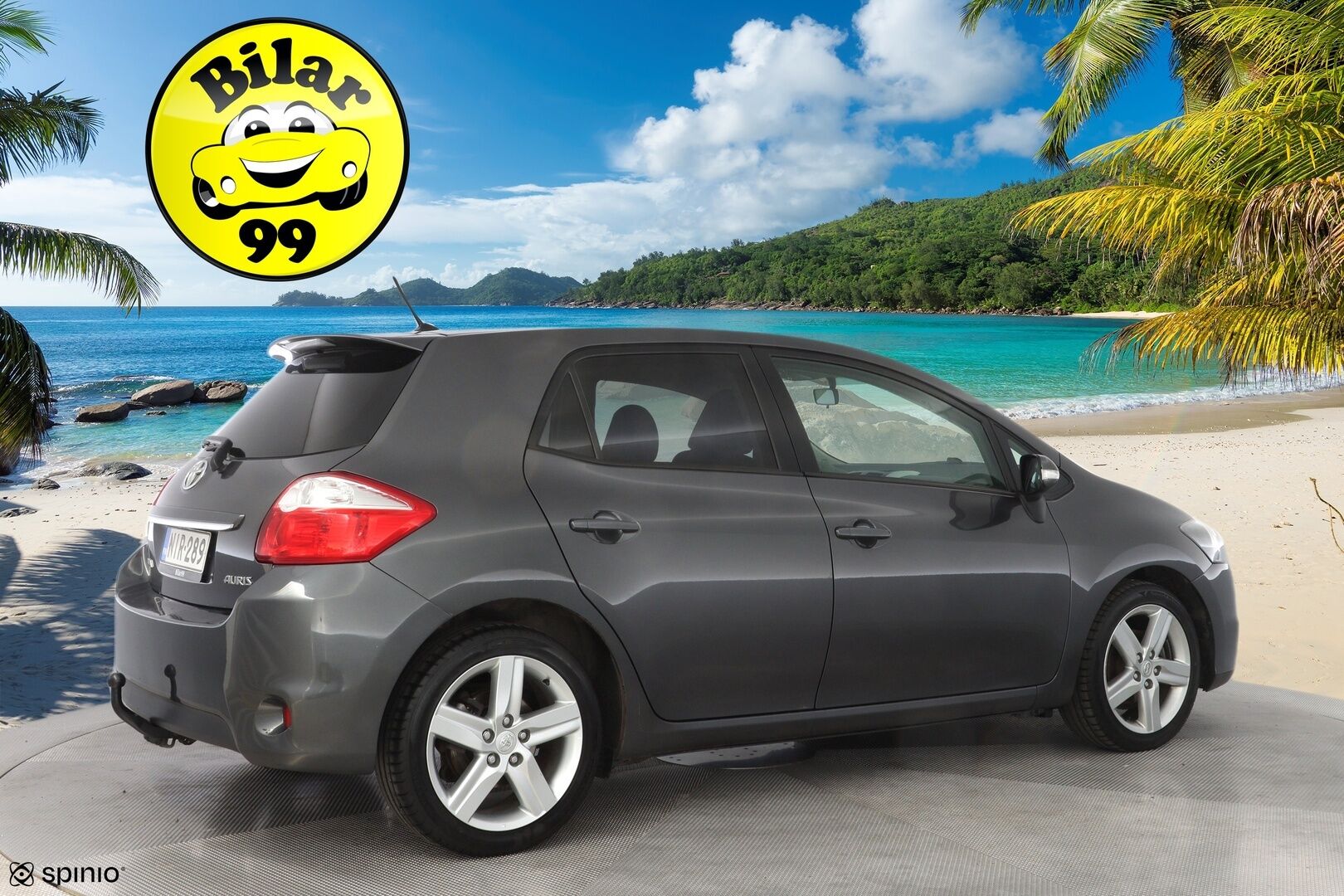 Toyota Auris 2012 1,6 Valvematic Style Edition 5ov *Koukku / Lohko / Vakkari / Automaattinen ilmastointi* - Täydellinen merkkiliikkeen huoltokirja / Viimeisin huolto 62tkm / Kahdet OEM vanteet / Juuri katsastettu