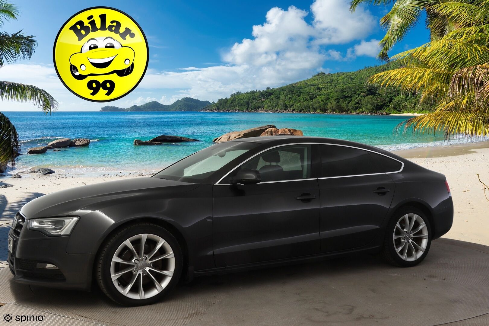 Audi A5 2013 Sportback Business 2,0 TFSI 155 kW quattro S tronic-autom. *  Vakkari / Koukku / Tutkat / Sporttipenkit * - Suomi-auto / 2x Audin vanteet / Juuri katsastettu! 