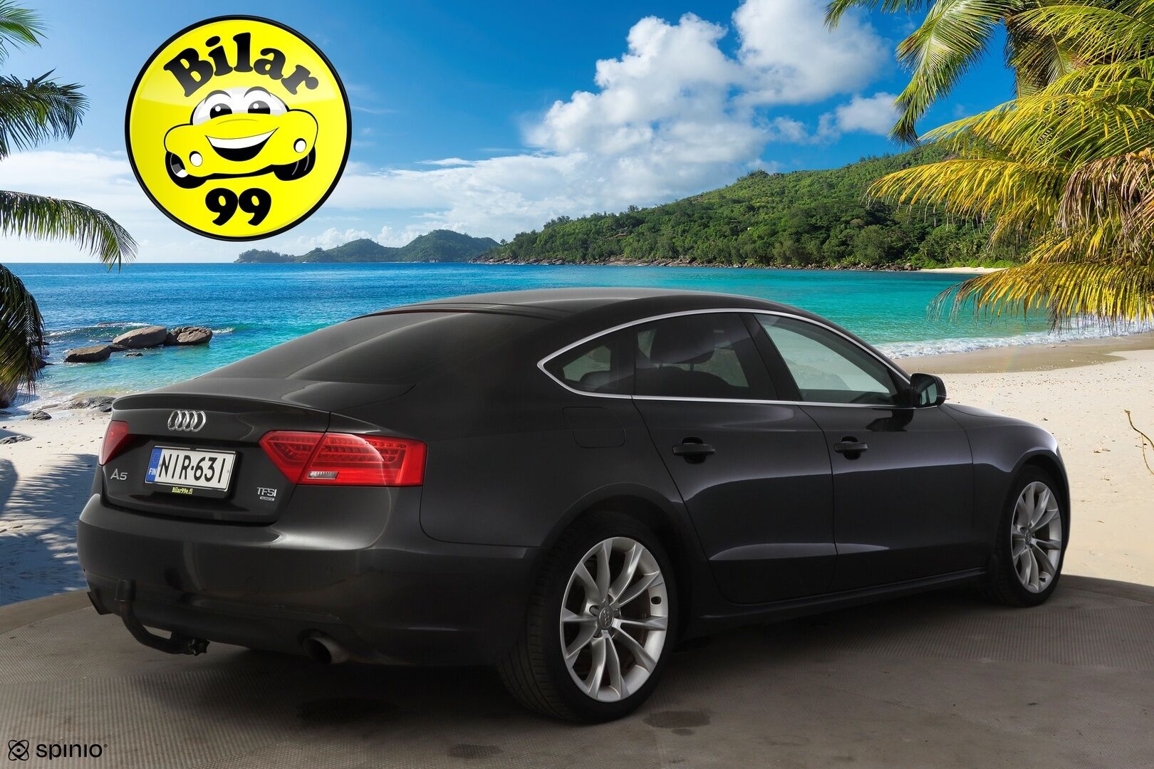 Audi A5 2013 Sportback Business 2,0 TFSI 155 kW quattro S tronic-autom. *  Vakkari / Koukku / Tutkat / Sporttipenkit * - Suomi-auto / 2x Audin vanteet / Juuri katsastettu! 