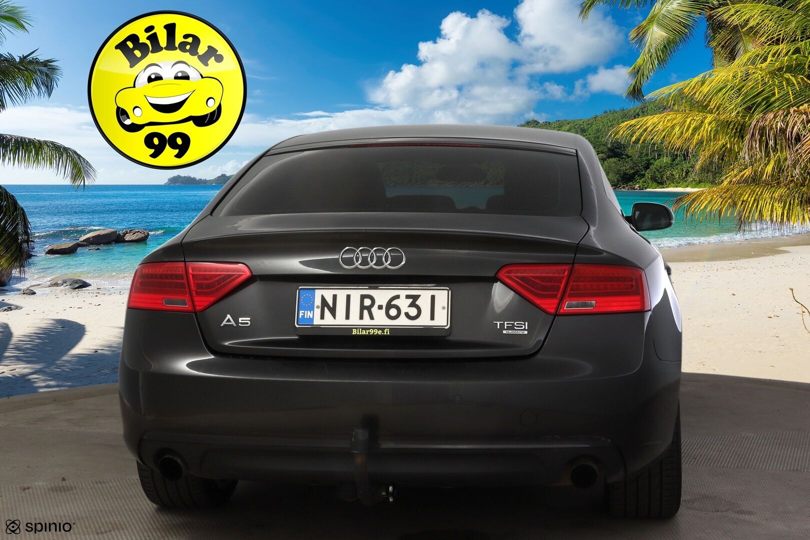 Audi A5 2013 Sportback Business 2,0 TFSI 155 kW quattro S tronic-autom. *  Vakkari / Koukku / Tutkat / Sporttipenkit * - Suomi-auto / 2x Audin vanteet / Juuri katsastettu! 