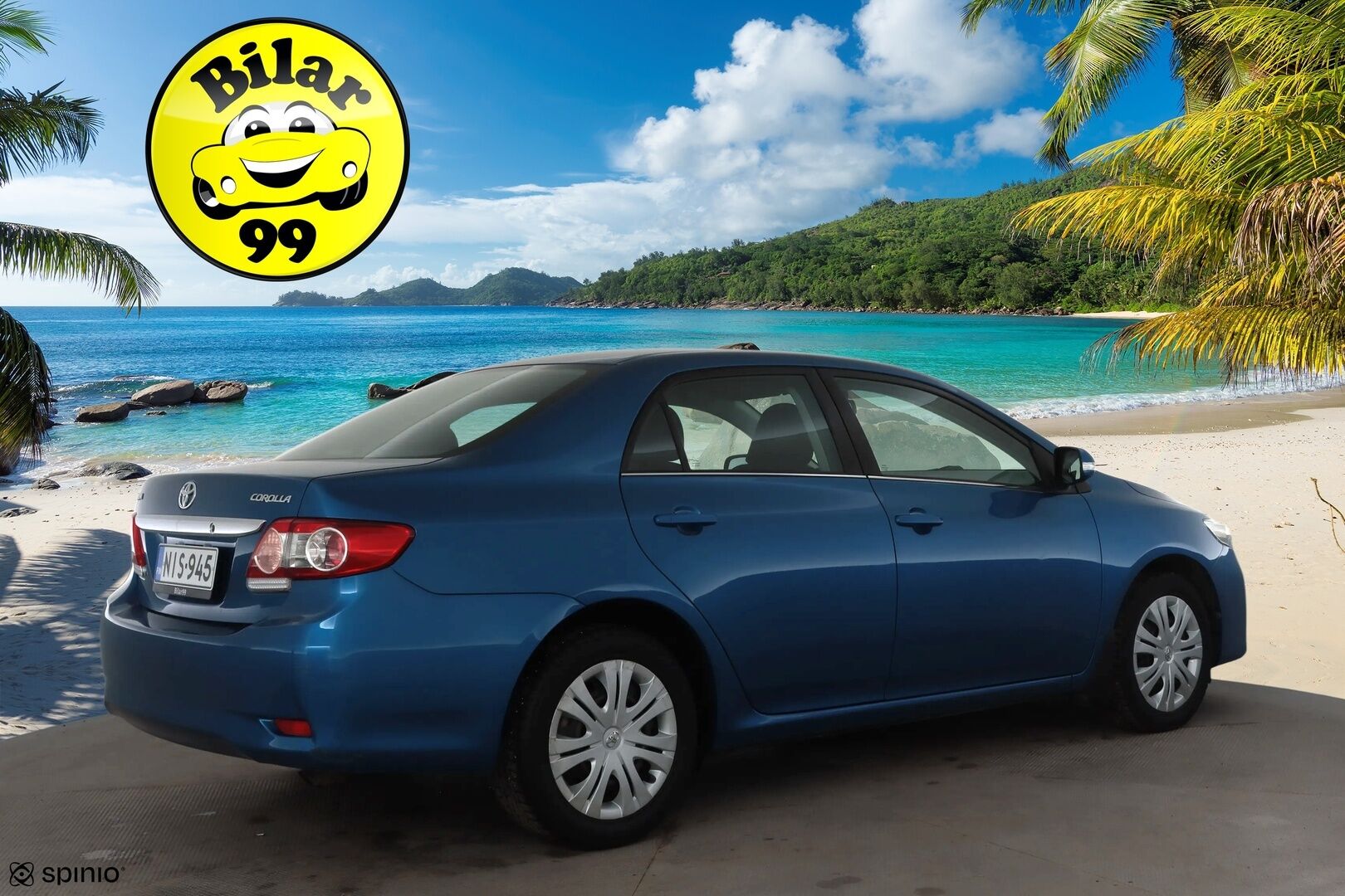 Toyota Corolla 2013 1,6 Valvematic Linea Sol * 1-om Suomi-auto / Vakkari / AC / Sähköpeilit / Lohkolämmitin * - Merkkihuollot / Kahdet renkaat