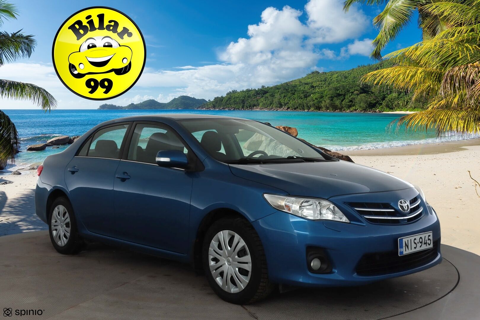 Toyota Corolla 2013 1,6 Valvematic Linea Sol - 1-om Suomi-auto | Vakkari | AC | Sähköpeilit | Lohkolämmitin | Merkkihuollot | 2x renkaat