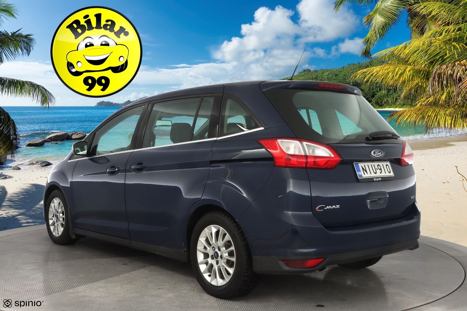Ford Grand C-Max 2013 1.6 TDCi 115 hv Titanium M6 5-ovinen * - YritysOutlet - Myydään vain yrityksille * - Webasto ajastimella / Seuraava katsastus 10/26