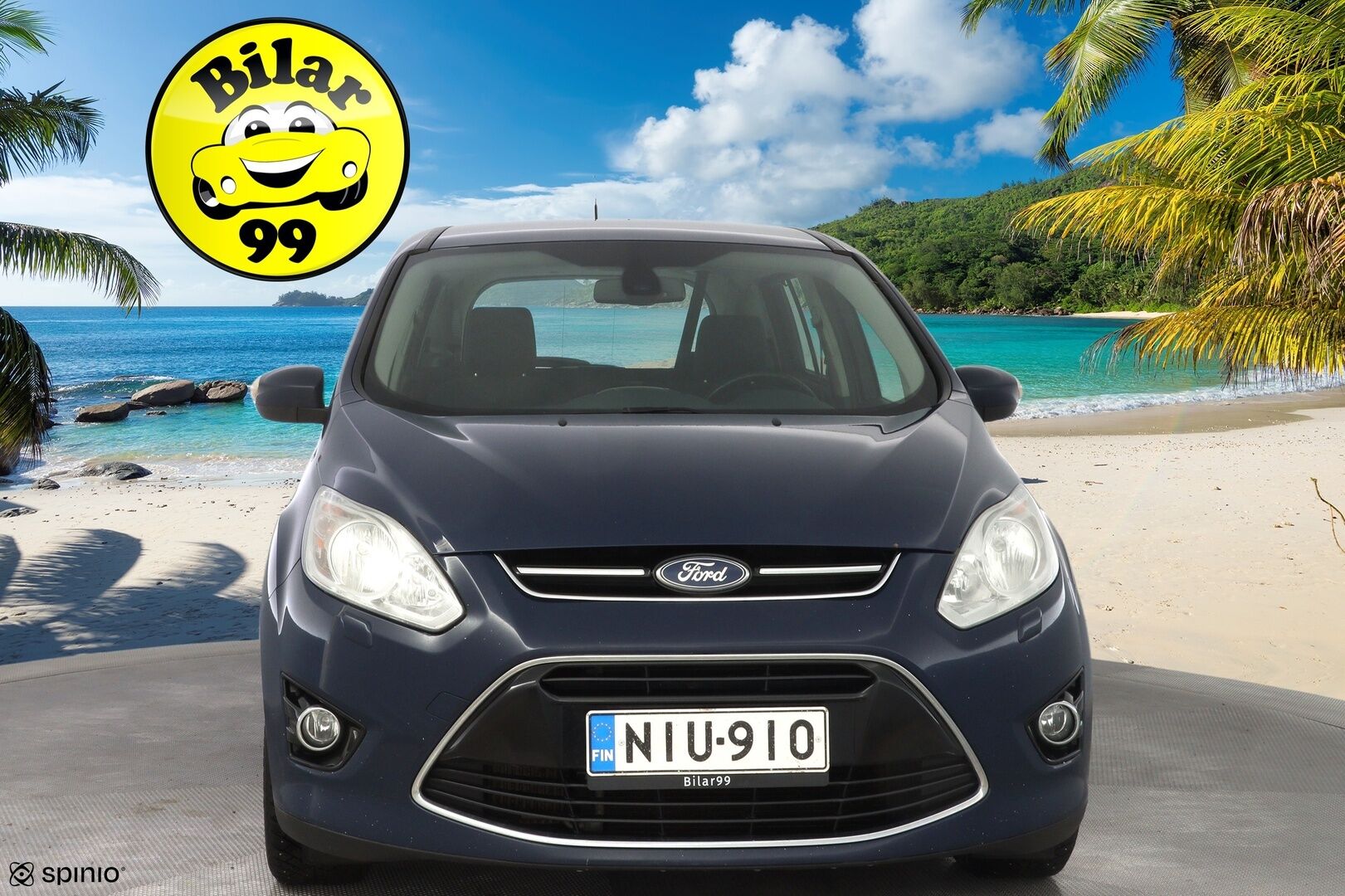 Ford C-MAX GRAND 2013 1.6 TDCi 115 hv Titanium M6 5-ovinen * MYYDÄÄN HUUTOKAUPAT.COM * - Webasto ajastimella / Seuraava katsastus 10/26 / 7-paikkainen