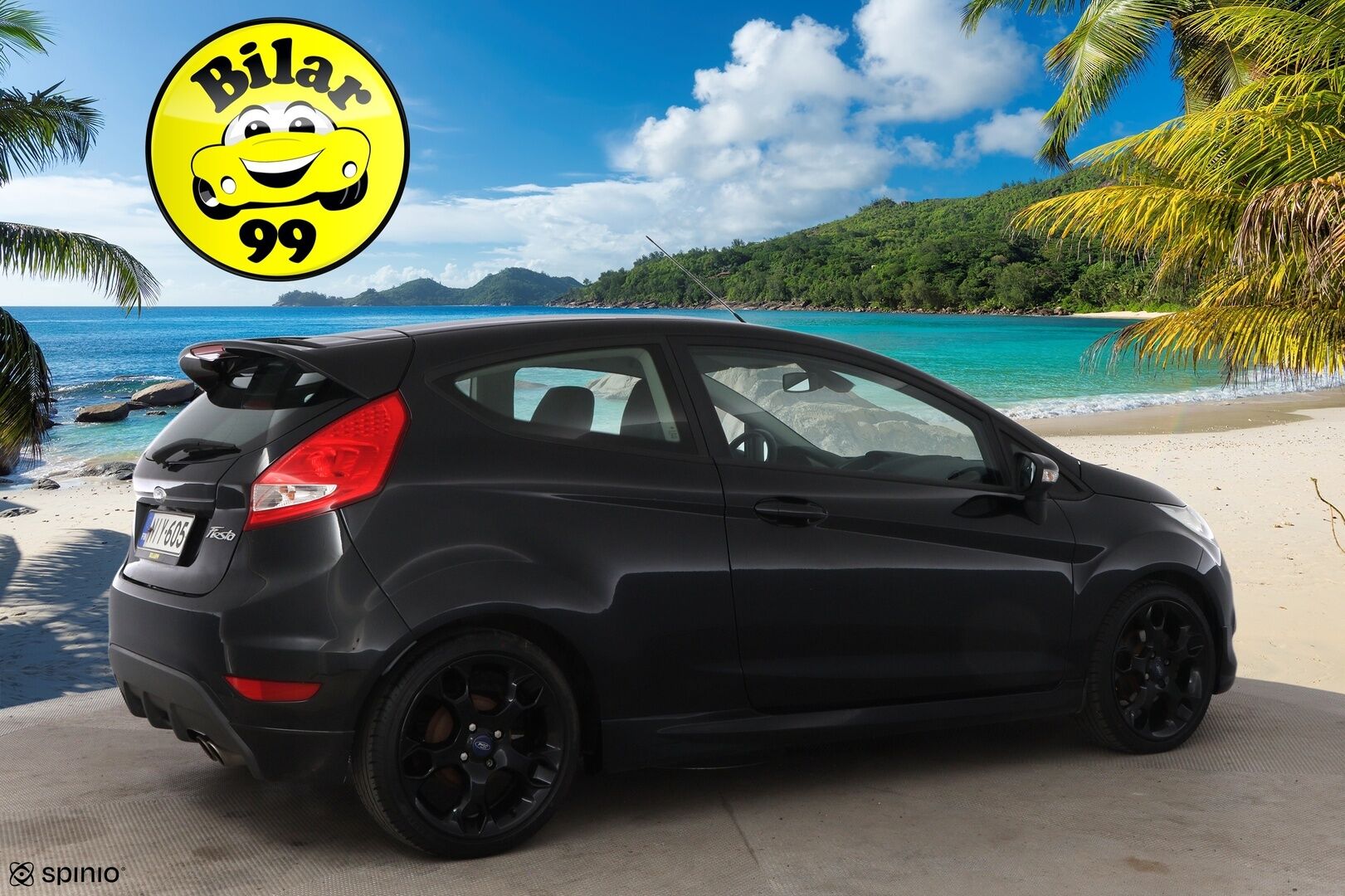 Ford Fiesta 2012 1,6 134 hv Sport Silver M5 3-ovinen - Suomiauto / Vakkari / Nahkasisusta / Lämmitettävä Tuulilasi / Lohko & Sisäpistoke / Jakopää tehty / Kahdet fiksut renkaat!