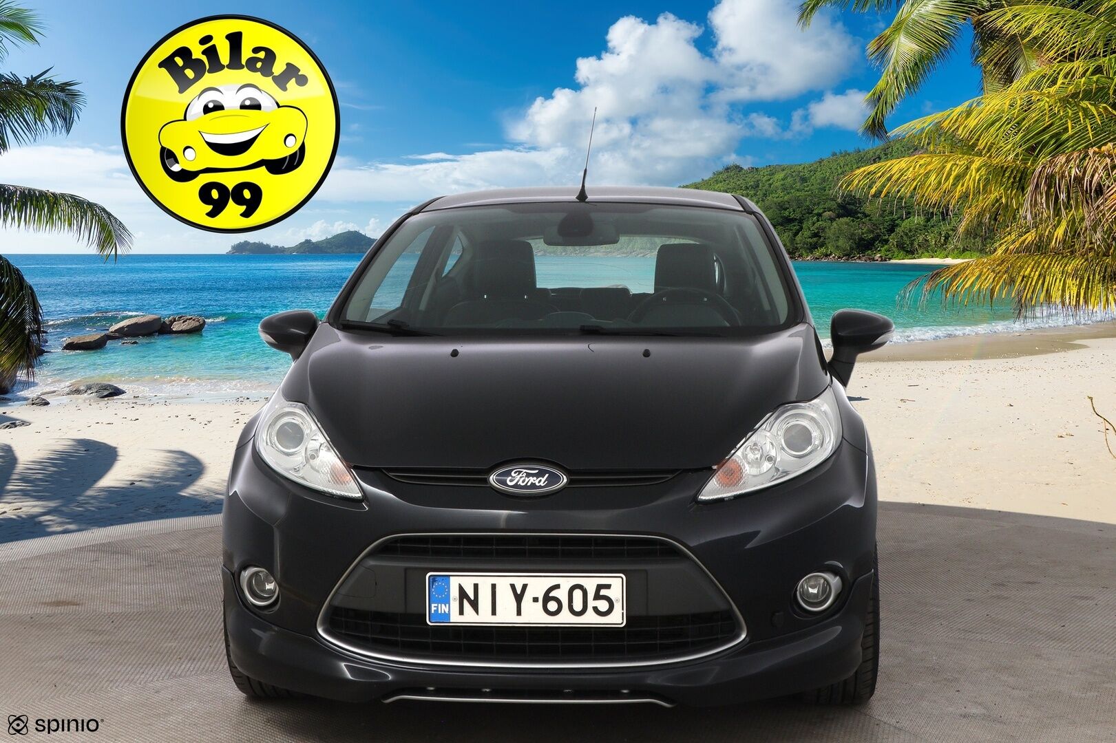 Ford Fiesta 2012 1,6 134 hv Sport Silver M5 3-ovinen - Suomiauto / Vakkari / Nahkasisusta / Lämmitettävä Tuulilasi / Lohko & Sisäpistoke / Jakopää tehty / Kahdet fiksut renkaat!