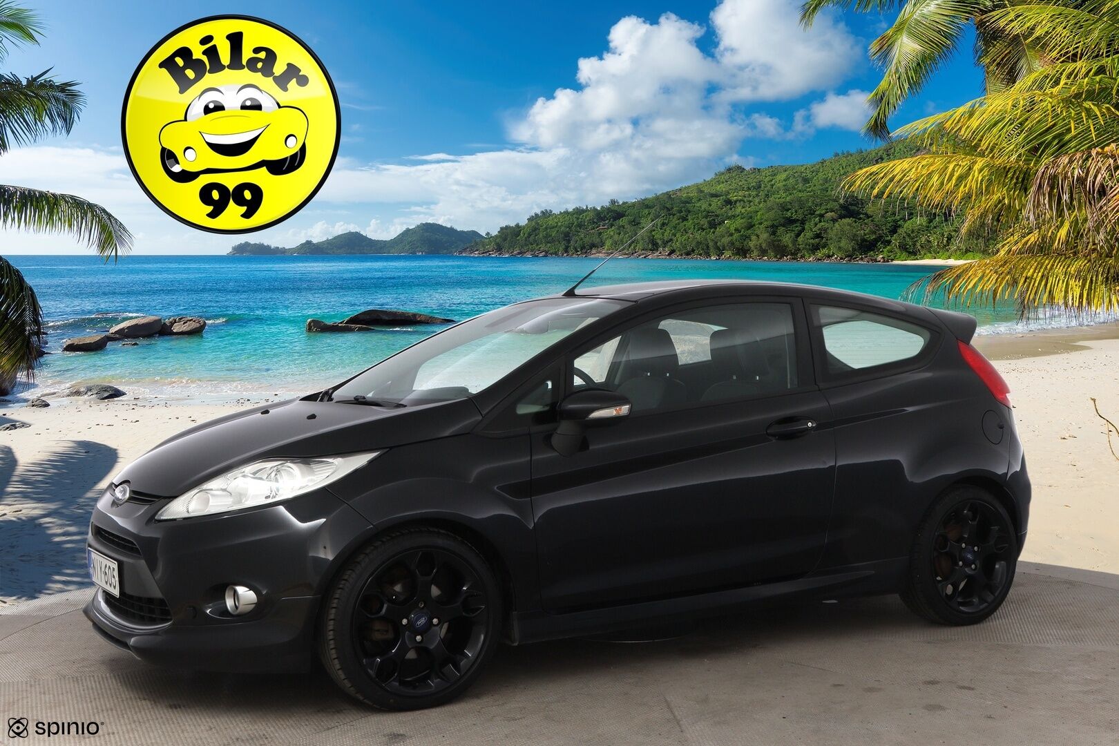 Ford Fiesta 2012 1,6 134 hv Sport Silver M5 3-ovinen - Suomiauto / Vakkari / Nahkasisusta / Lämmitettävä Tuulilasi / Lohko & Sisäpistoke / Jakopää tehty / Kahdet fiksut renkaat!