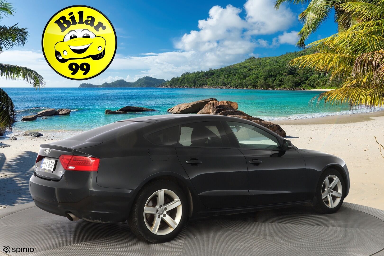 Audi A5 2013 Sportback Black Edition 1.8 TFSI 125 kW *Vakkari / Lohko / Sportti penkit / Tutka* YritysOutlet - Myydään vain yrityksille - Kahdet renkaat alumiinivantein / Suomi-auto / Todella säännöllinen huoltokirja *Tämä auto myydään YritysOutlet -valikoimasta vain yritykselle*