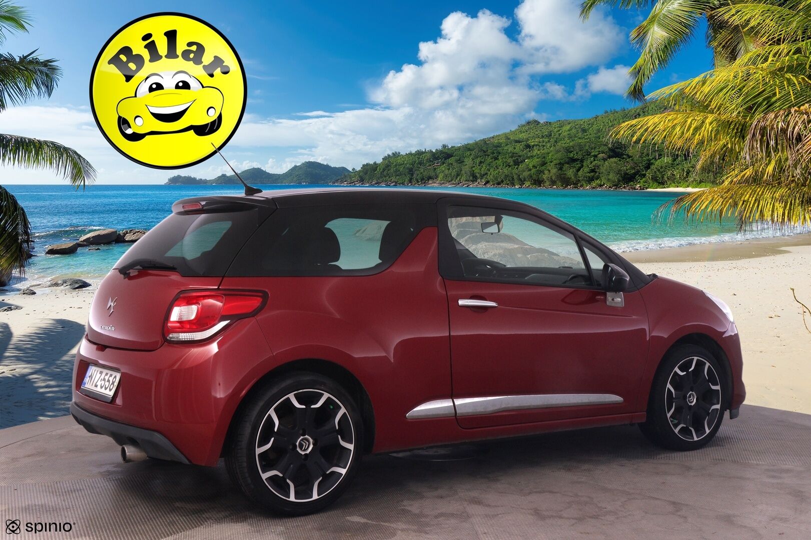 Citroen DS3 2013 VTi 120 So Chic -*Myydään huutokaupat.com* - | Suomi-auto | Vakkari | Lohko | 2x hyvät renkaat |