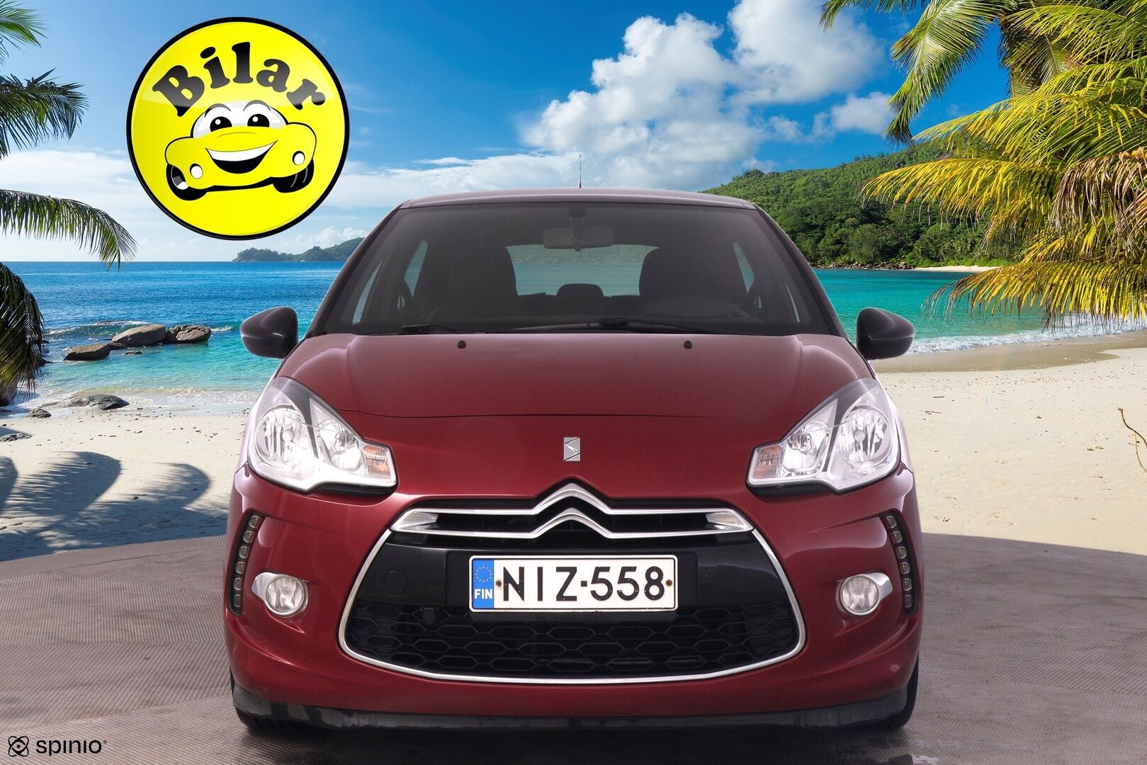 Citroen DS3 2013 VTi 120 So Chic -*Myydään huutokaupat.com* - | Suomi-auto | Vakkari | Lohko | 2x hyvät renkaat |