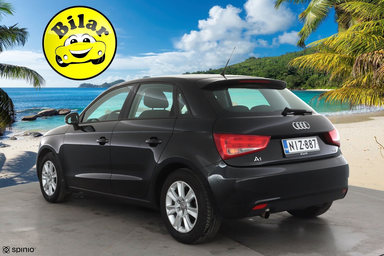 Audi A1 2012 Attraction 1,2 TFSI Start-Stop - | Webasto | Ilmastointi | Penkinlämmittimet | CD-Soitin | Sähköpeilit | Suomi-auto | Kahdet renkaat |
