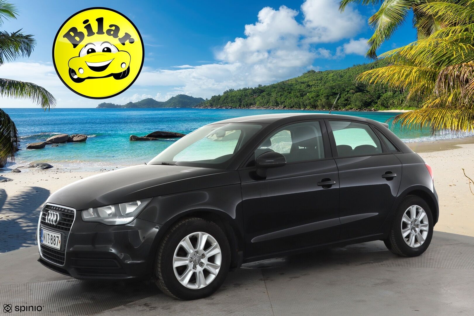 Audi A1 2012 Attraction 1,2 TFSI Start-Stop - | Webasto | Ilmastointi | Penkinlämmittimet | CD-Soitin | Sähköpeilit | Suomi-auto | Kahdet renkaat |