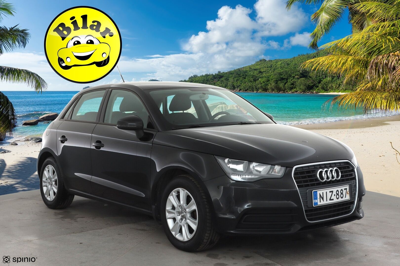 Audi A1 2012 Attraction 1,2 TFSI Start-Stop - | Webasto | Ilmastointi | Penkinlämmittimet | CD-Soitin | Sähköpeilit | Suomi-auto | Kahdet renkaat |