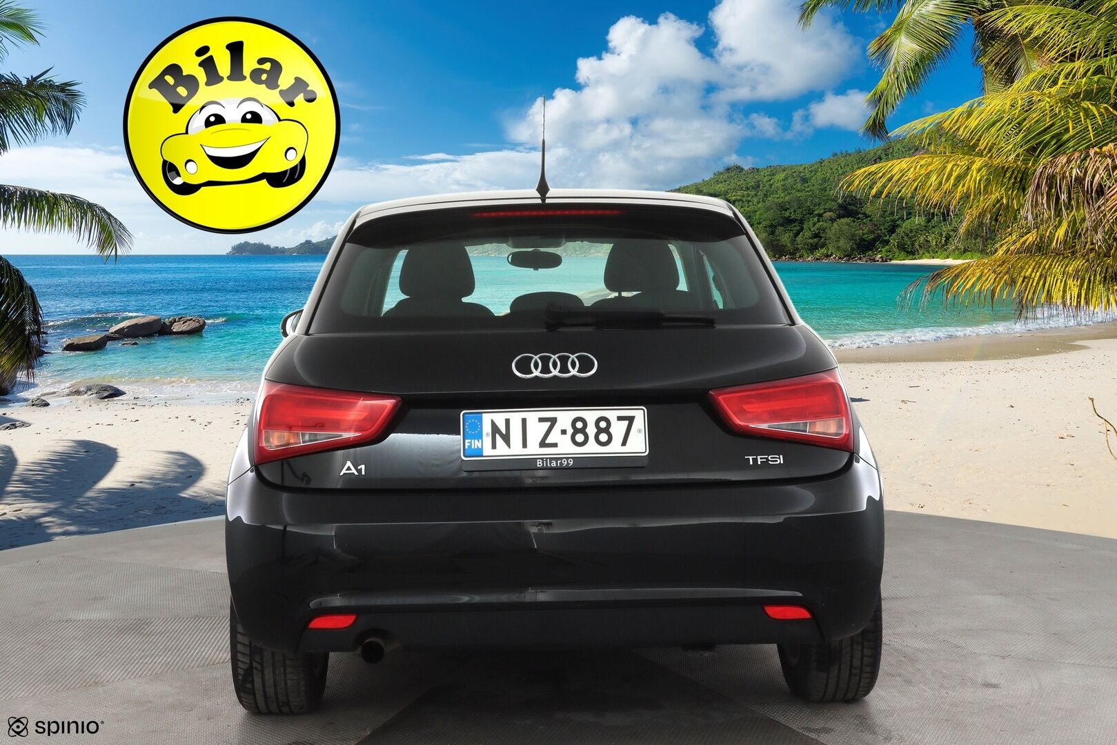 Audi A1 2012 Attraction 1,2 TFSI Start-Stop - | Webasto | Ilmastointi | Penkinlämmittimet | CD-Soitin | Sähköpeilit | Suomi-auto | Kahdet renkaat |